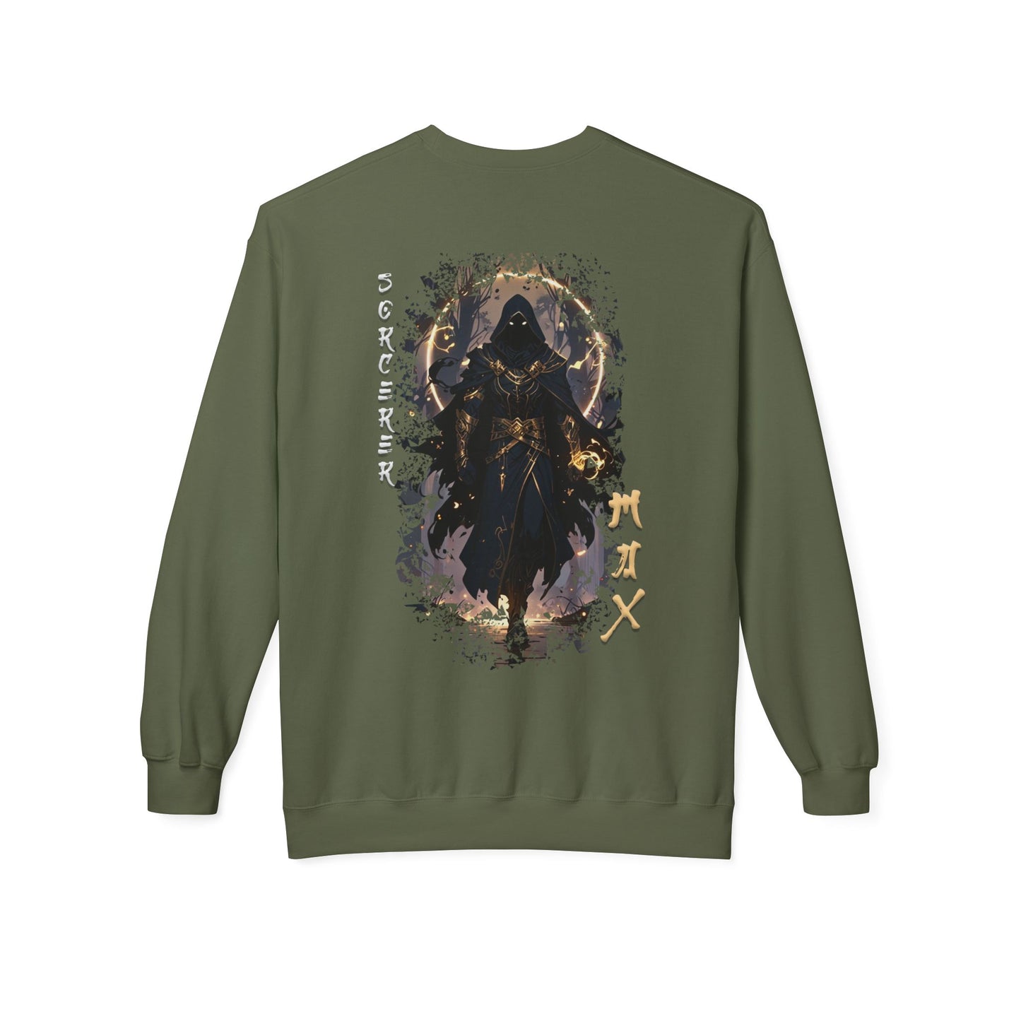 Unisex Midweight Softstyle Fleece Crewneck Sweatshirt - Sorcerer