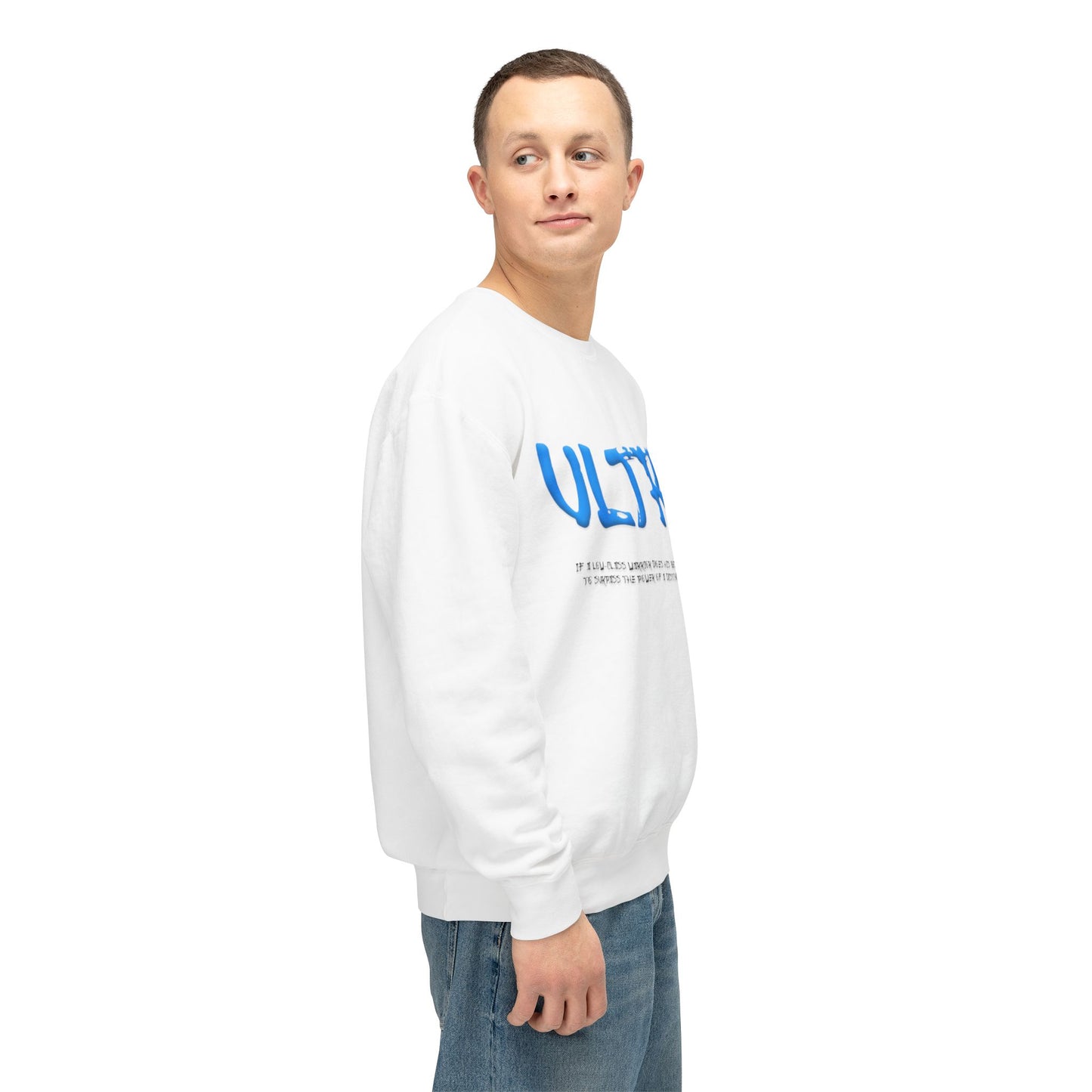 Unisex Lightweight Crewneck Sweatshirt - Ultra