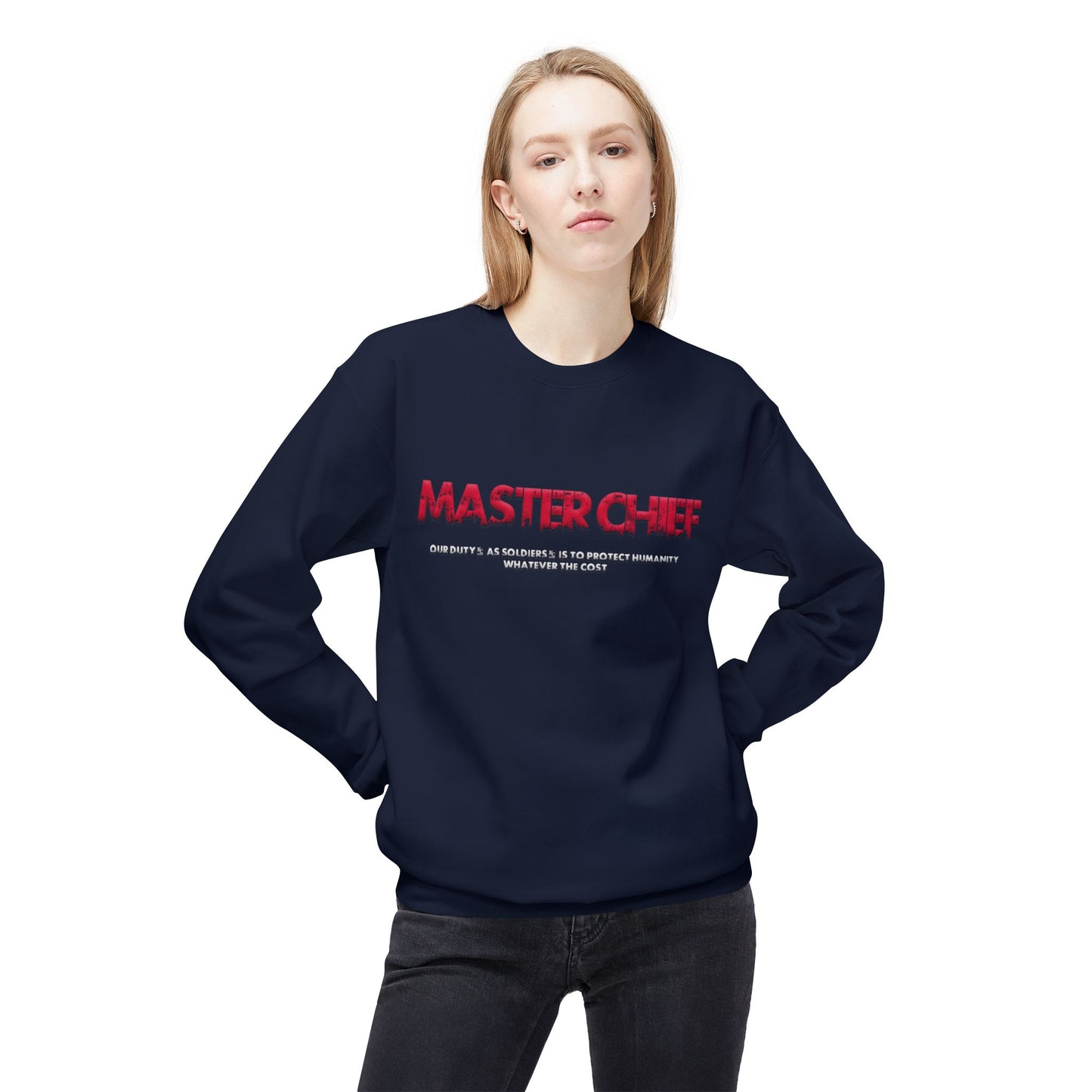 Unisex Midweight Softstyle Fleece Crewneck Sweatshirt - Master