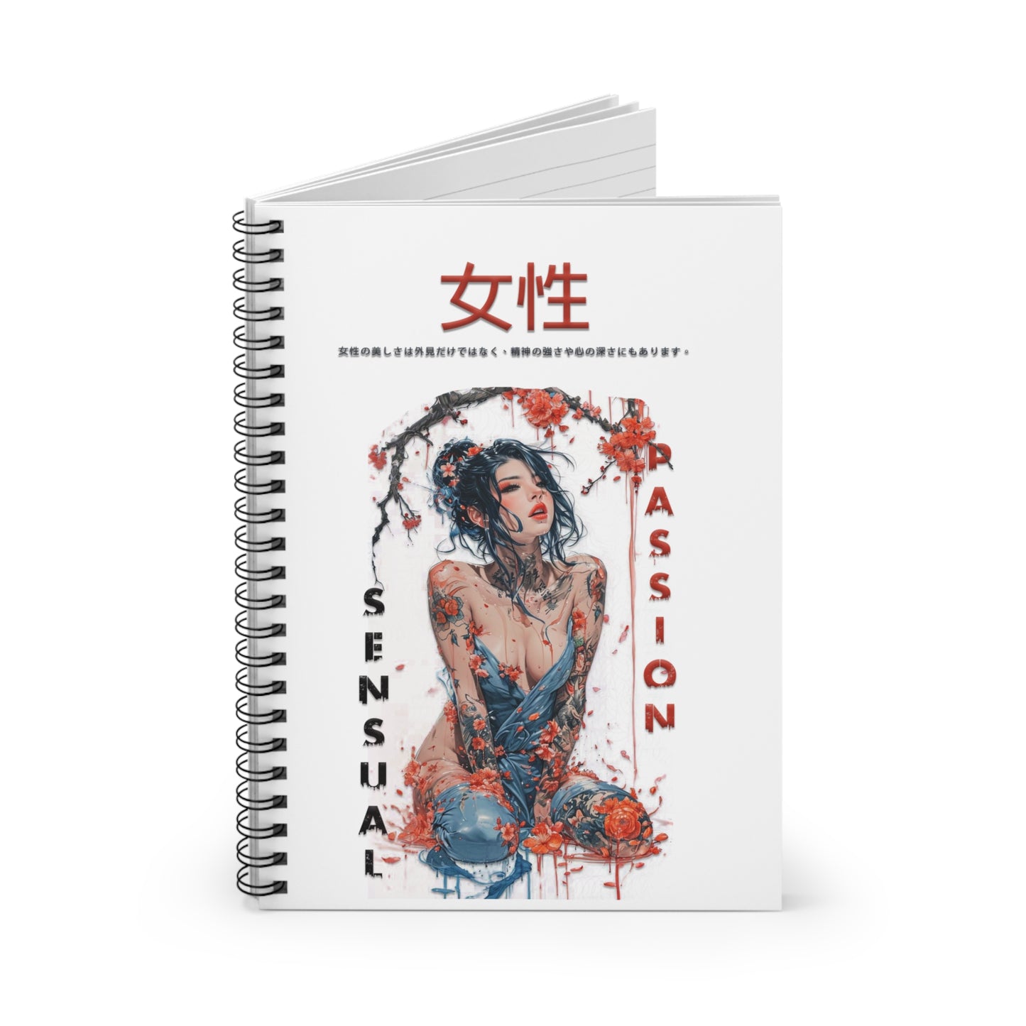 Spiral Notebook - Ruled Line - Women