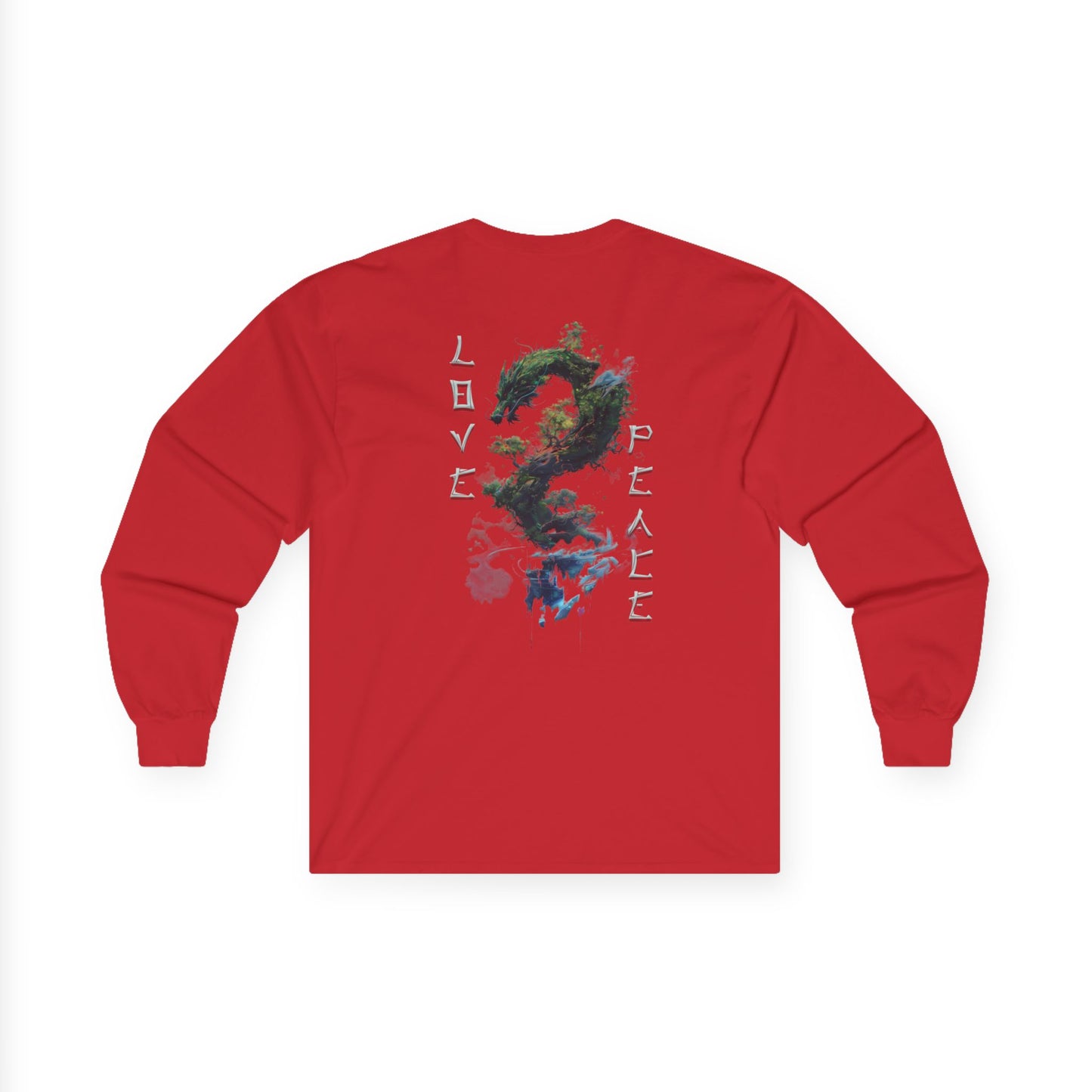 Unisex Ultra Cotton Long Sleeve Tee - Dragon