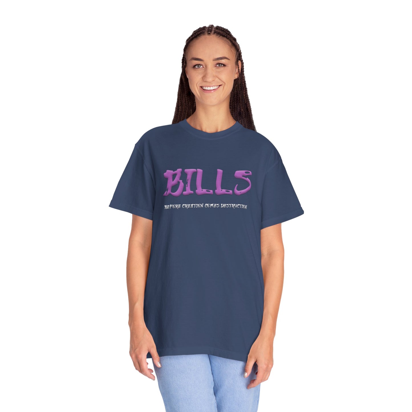 Unisex Garment-Dyed T-shirt - Bills
