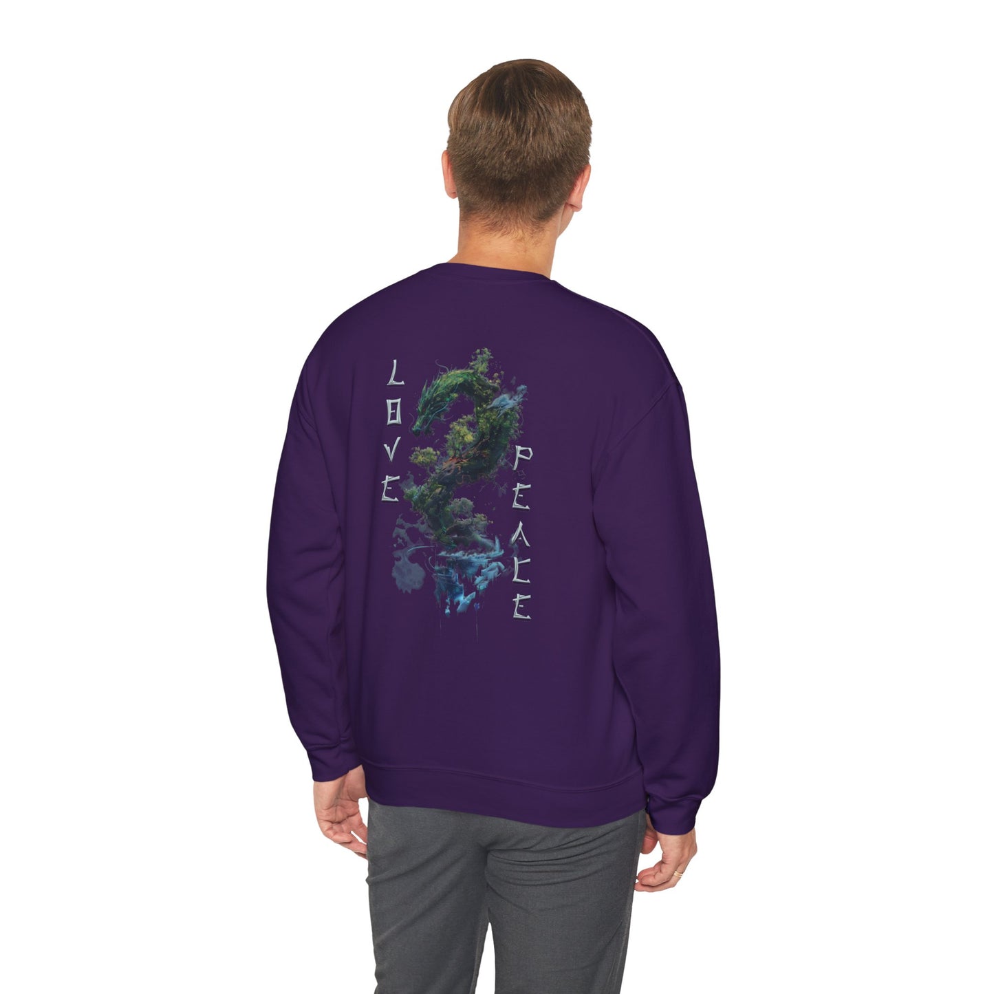Unisex Heavy Blend™ Crewneck Sweatshirt - Dragon