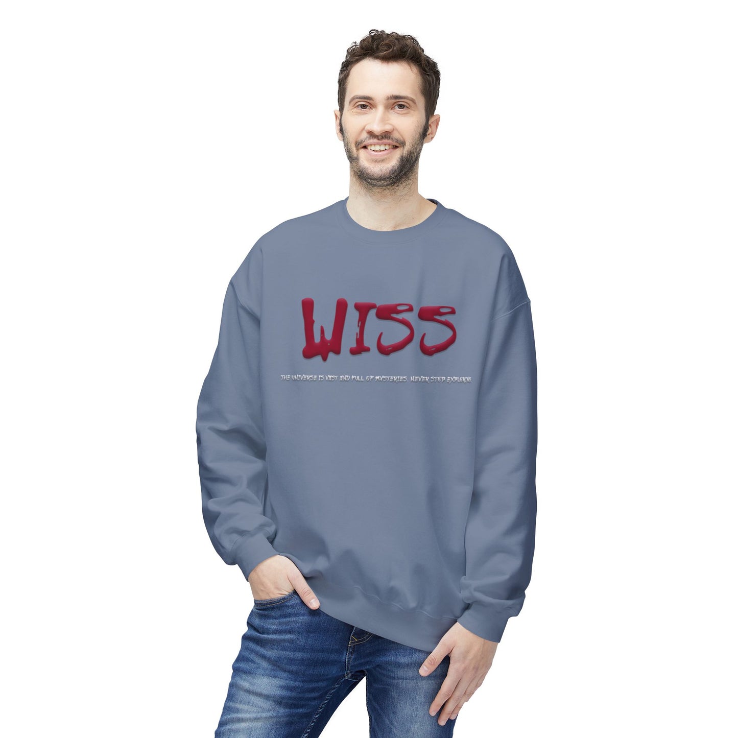 Unisex Midweight Softstyle Fleece Crewneck Sweatshirt - Wiss