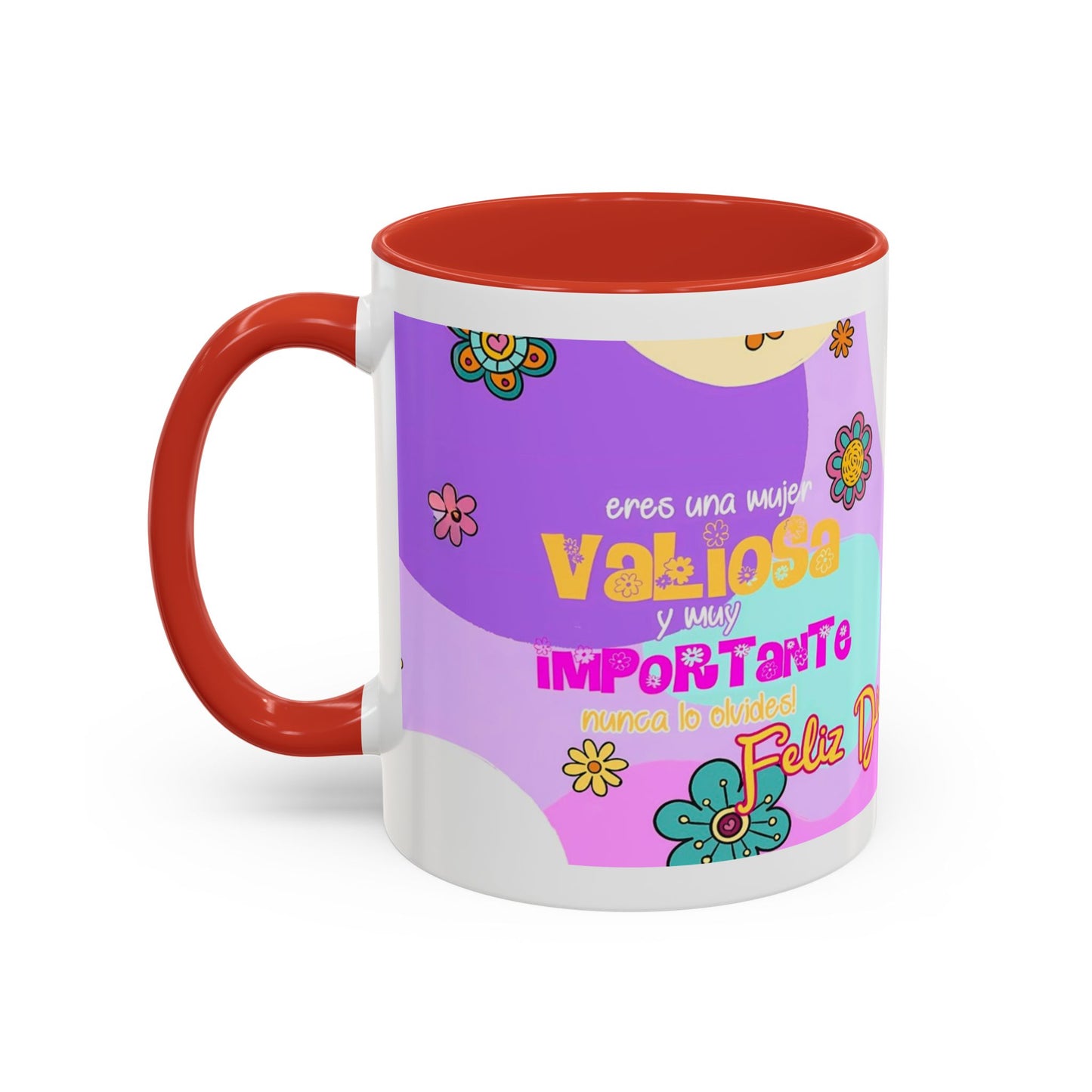 Mug de 11oz con mensajes personalizados - (PERSONALIZABLES)