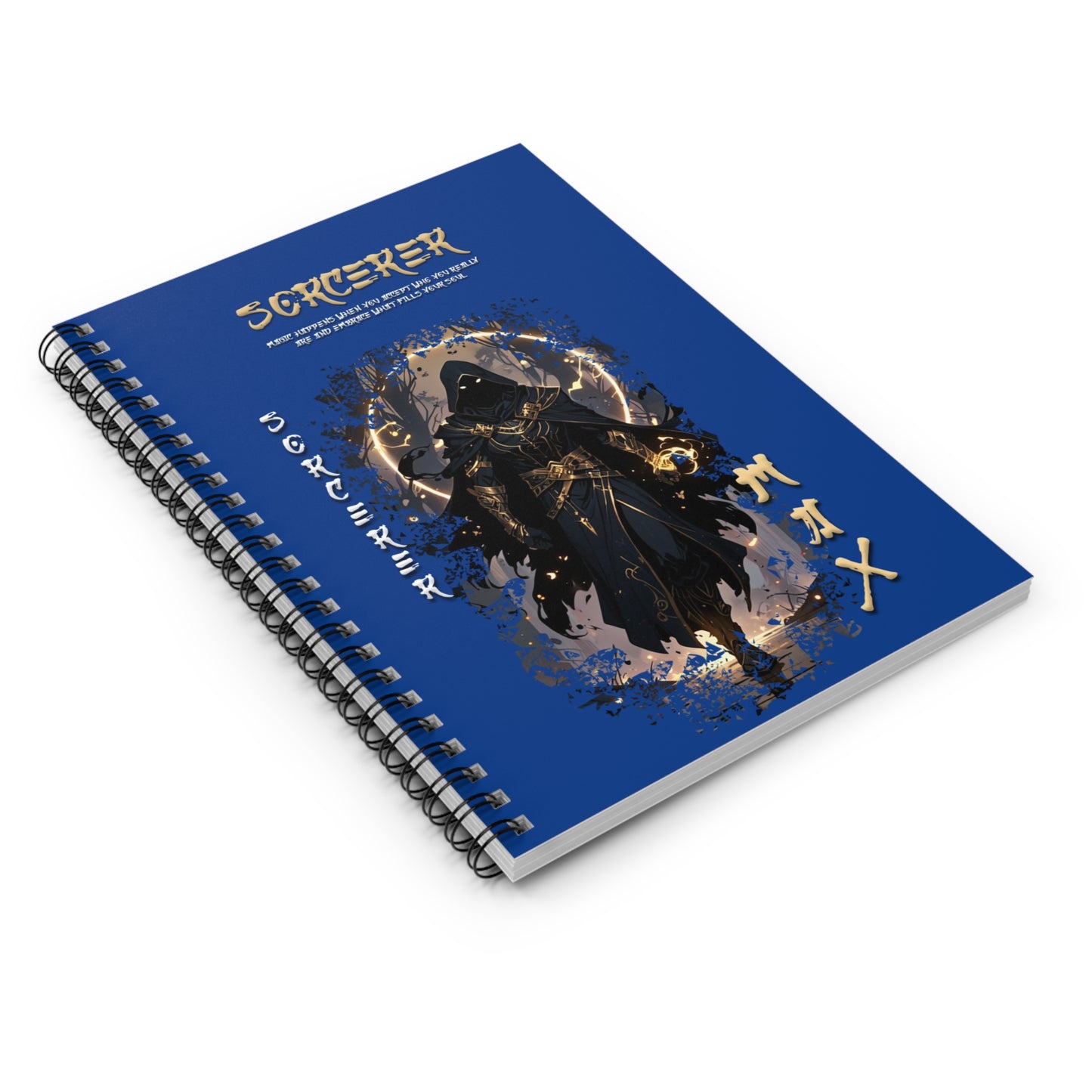 Spiral Notebook - Ruled Line - Sorcerer Blue
