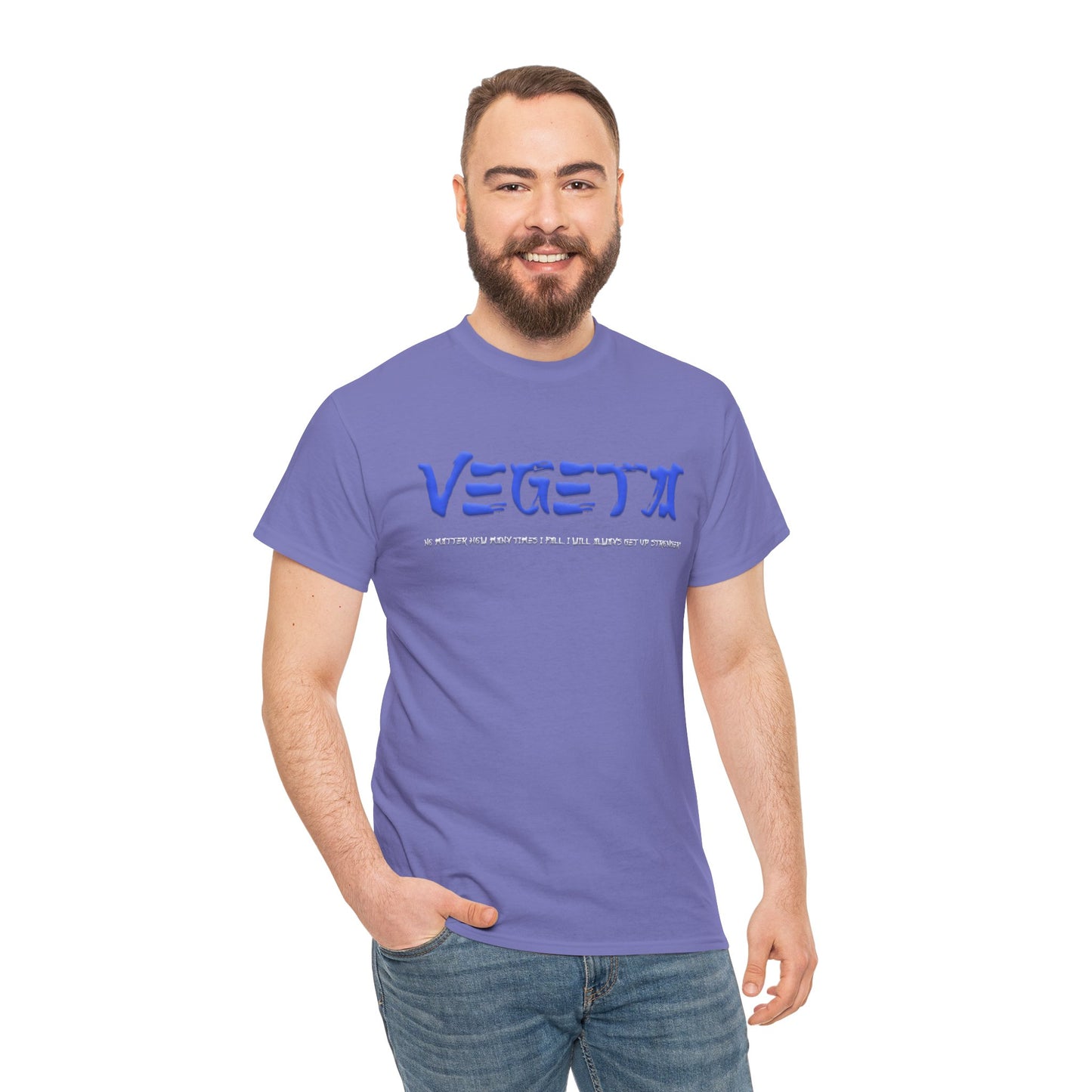 Unisex Heavy Cotton Tee  -  Vegeta
