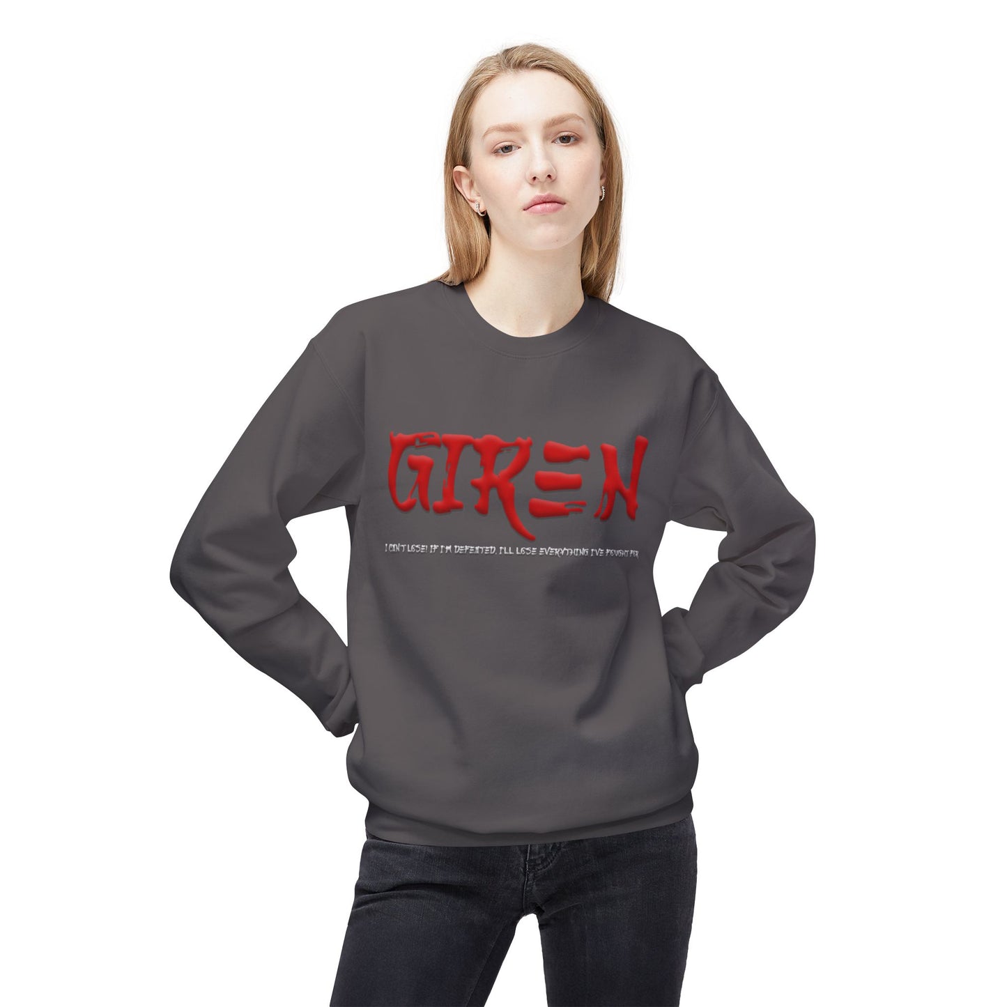 Unisex Midweight Softstyle Fleece Crewneck Sweatshirt - Giren