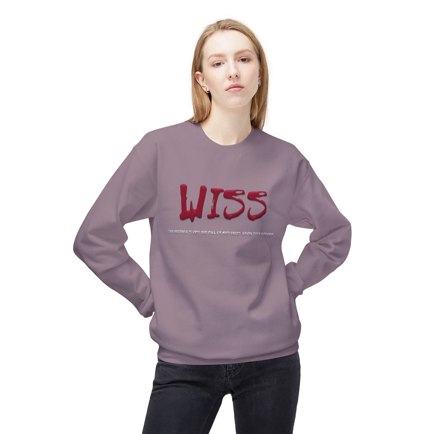 Unisex Midweight Softstyle Fleece Crewneck Sweatshirt - Wiss