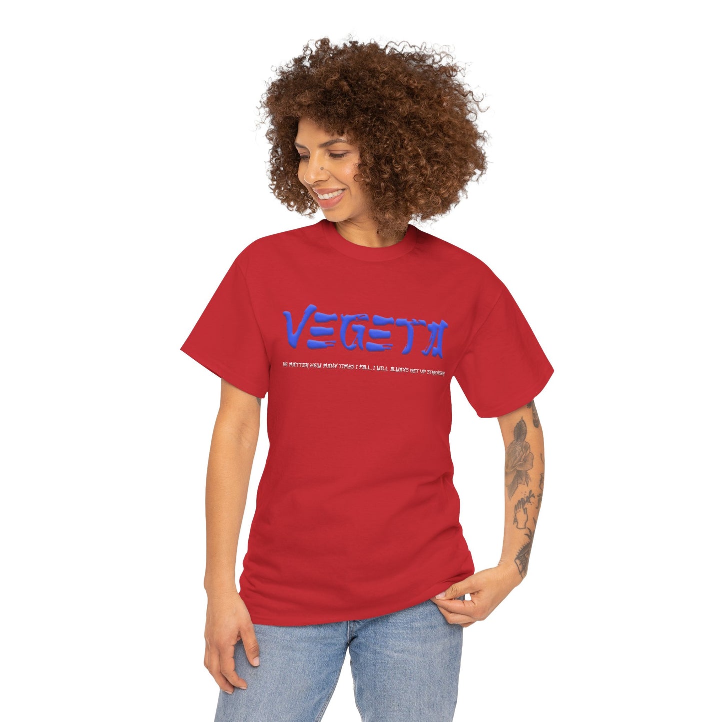 Unisex Heavy Cotton Tee  -  Vegeta