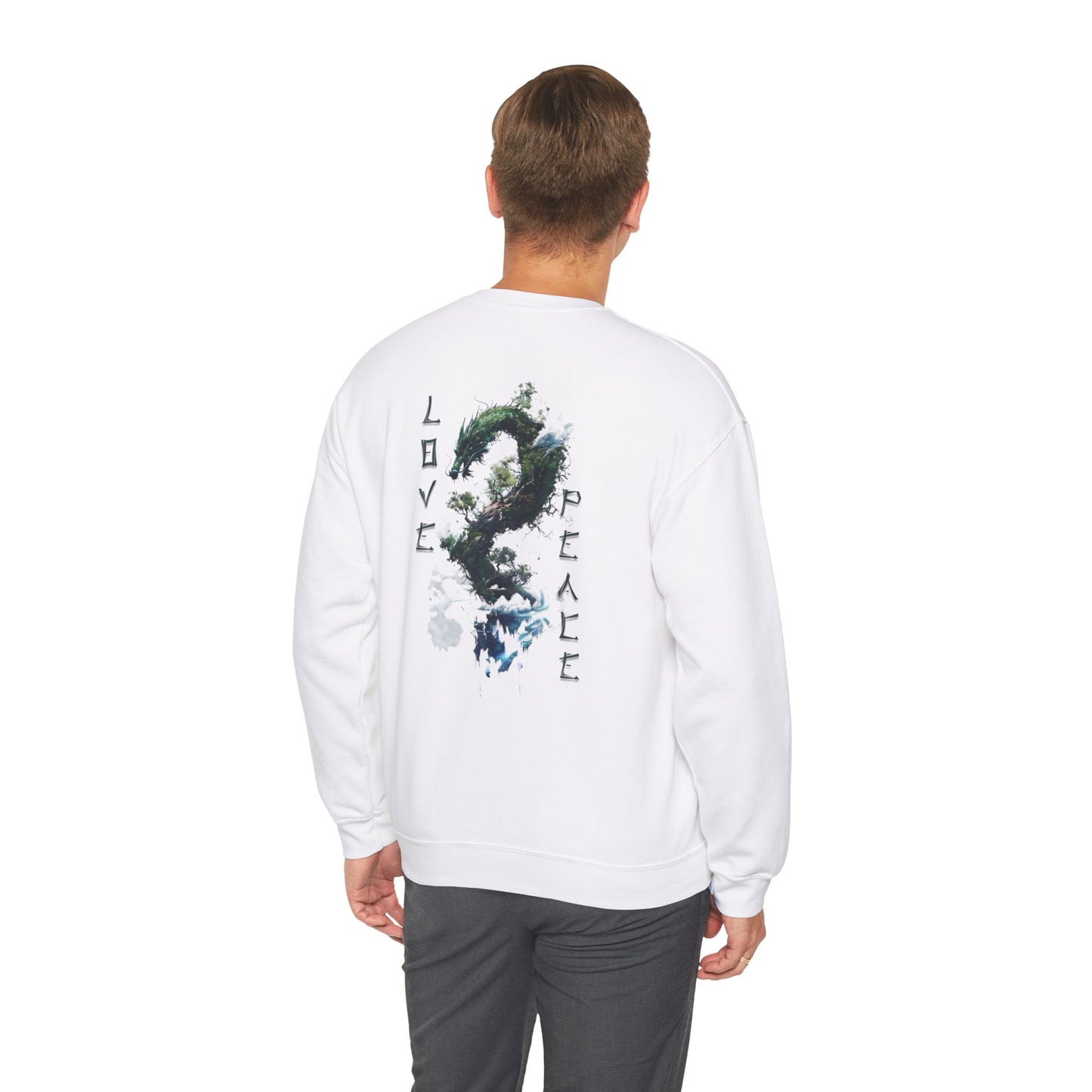 Unisex Heavy Blend™ Crewneck Sweatshirt - Dragon