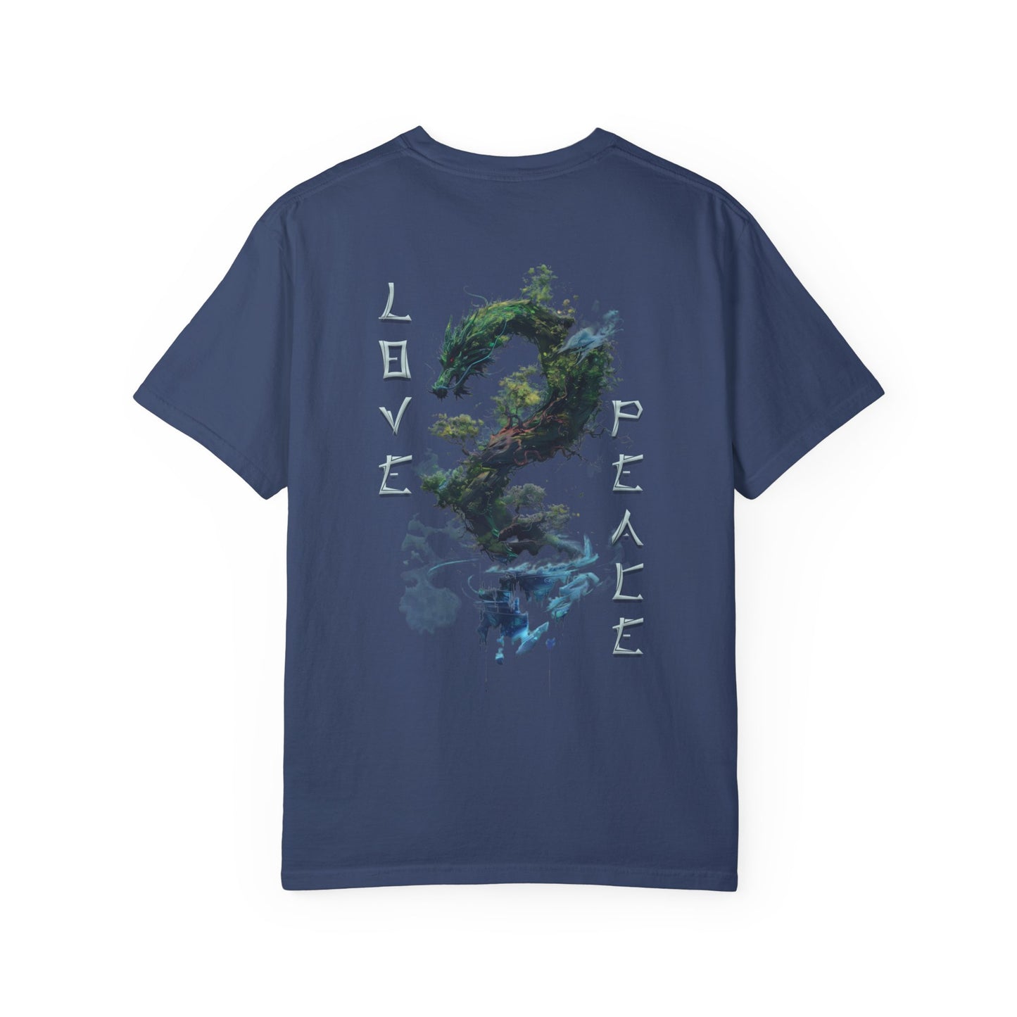 Unisex Garment-Dyed T-shirt - Dragon