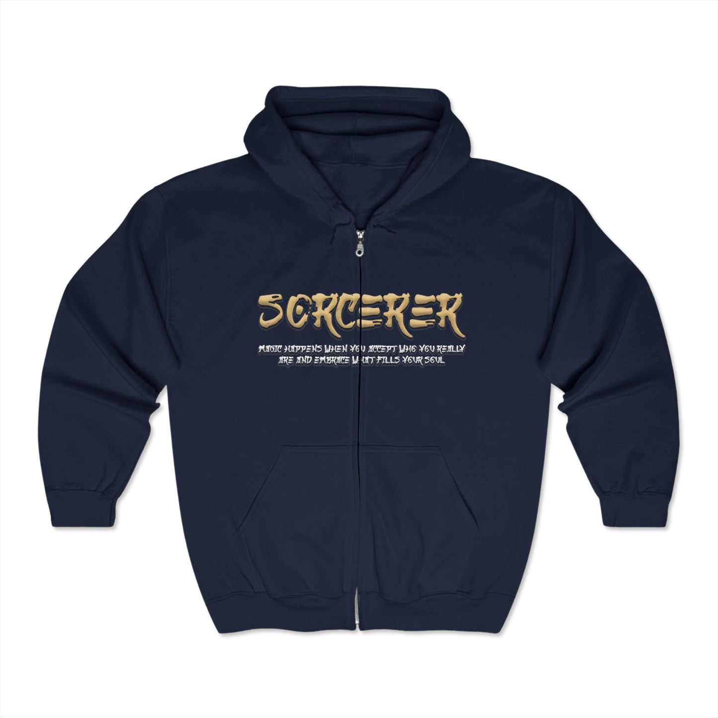 Unisex Heavy Blend™ Full Zip Hooded Sweatshirt - Sorcerer