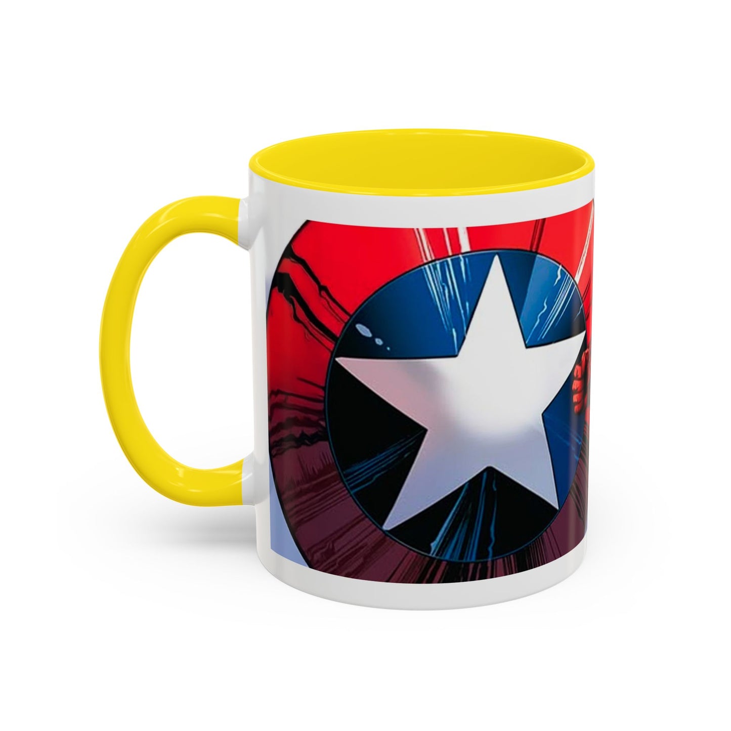 Mug de 11oz con estilos de tus superheroes- (PERSONALIZABLES)
