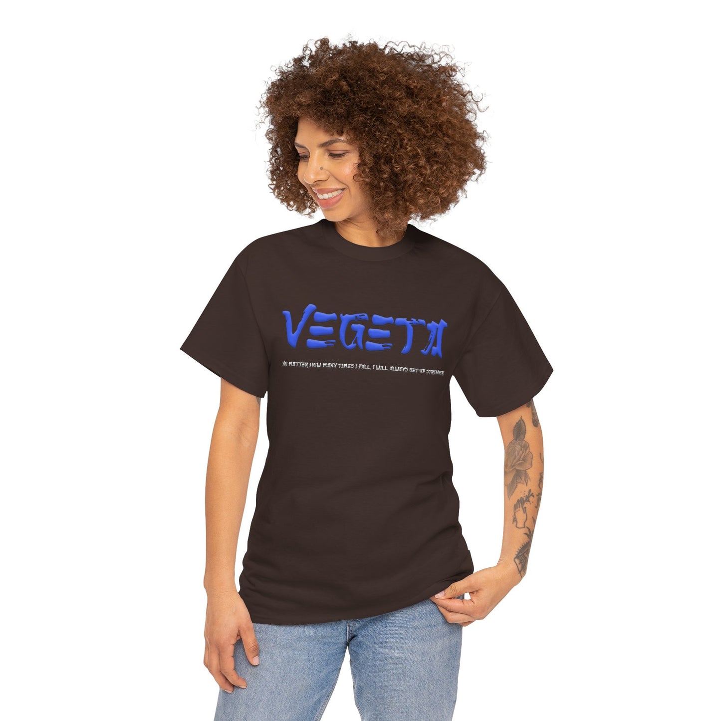 Unisex Heavy Cotton Tee  -  Vegeta