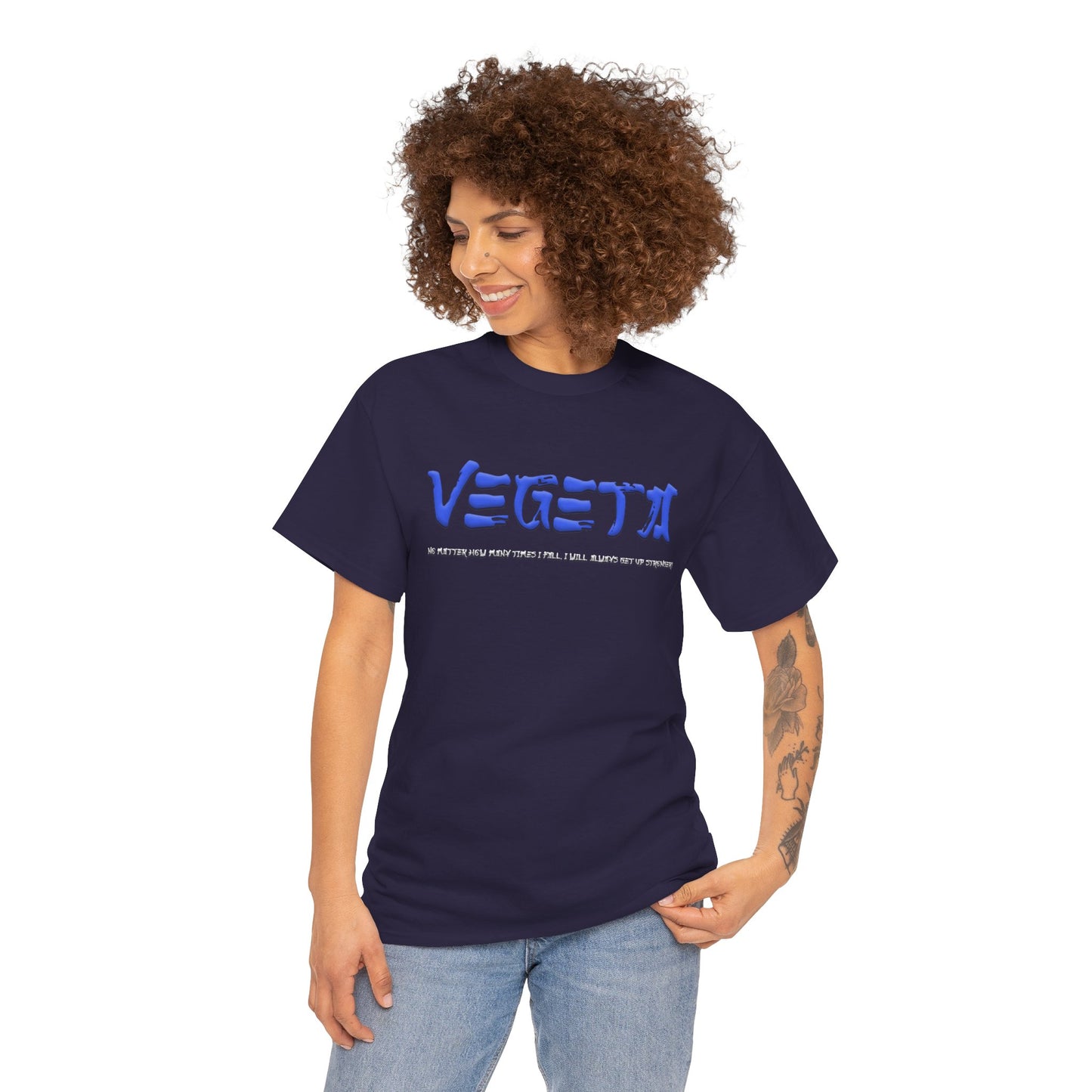 Unisex Heavy Cotton Tee  -  Vegeta