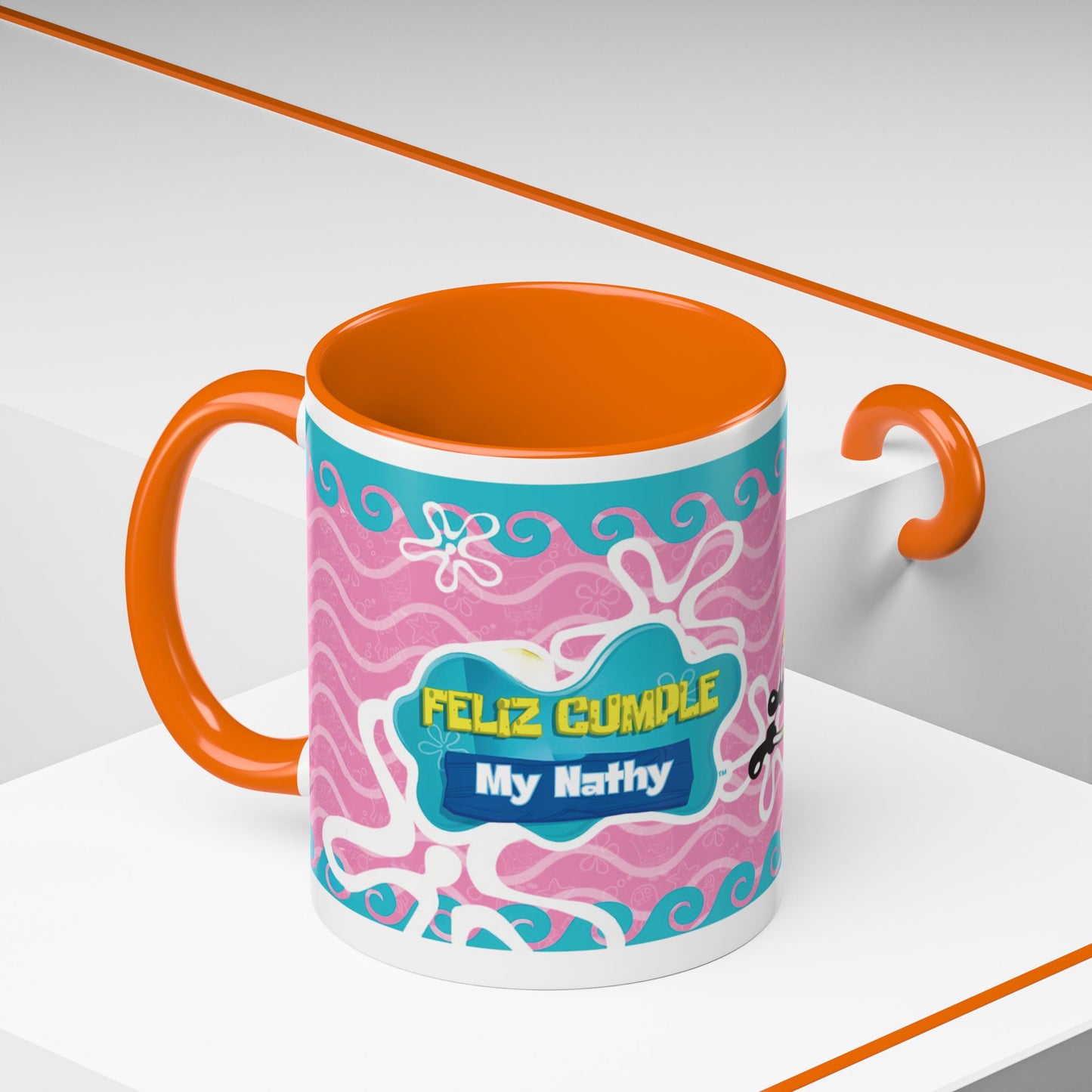 Mug de 11oz con estilos de tus personajes animados - (PERSONALIZABLES)