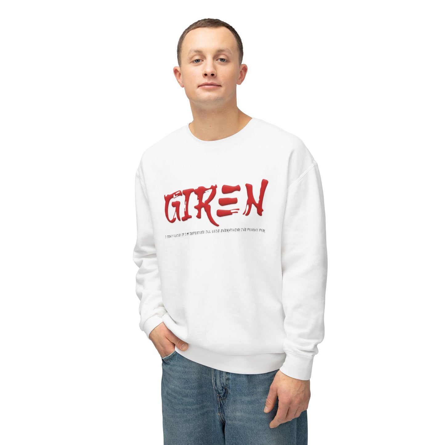 Unisex Lightweight Crewneck Sweatshirt - Giren