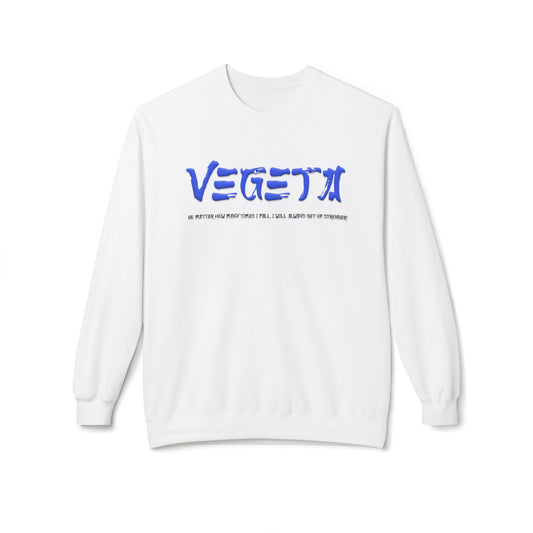 Unisex Midweight Softstyle Fleece Crewneck Sweatshirt - Vegeta