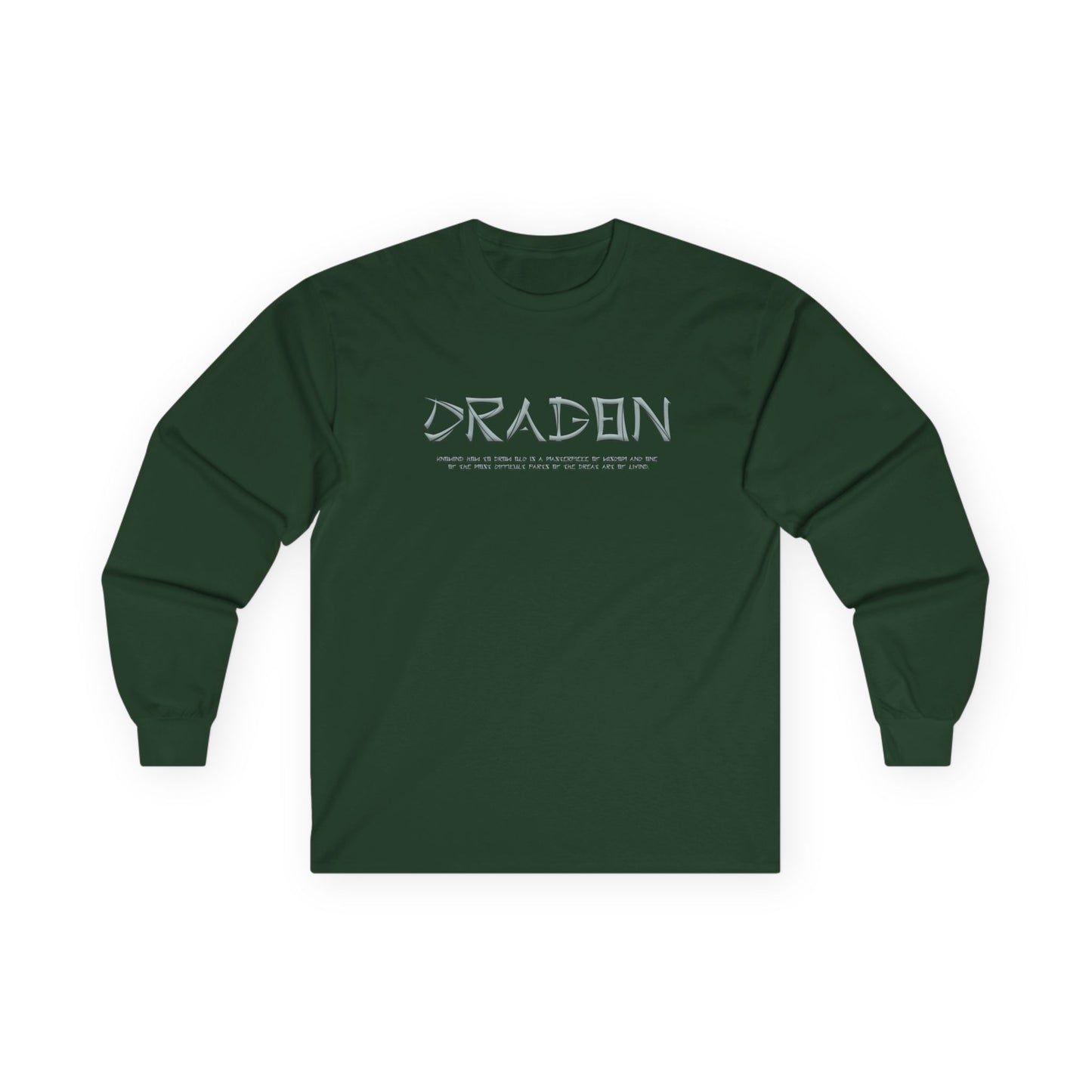 Unisex Ultra Cotton Long Sleeve Tee - Dragon