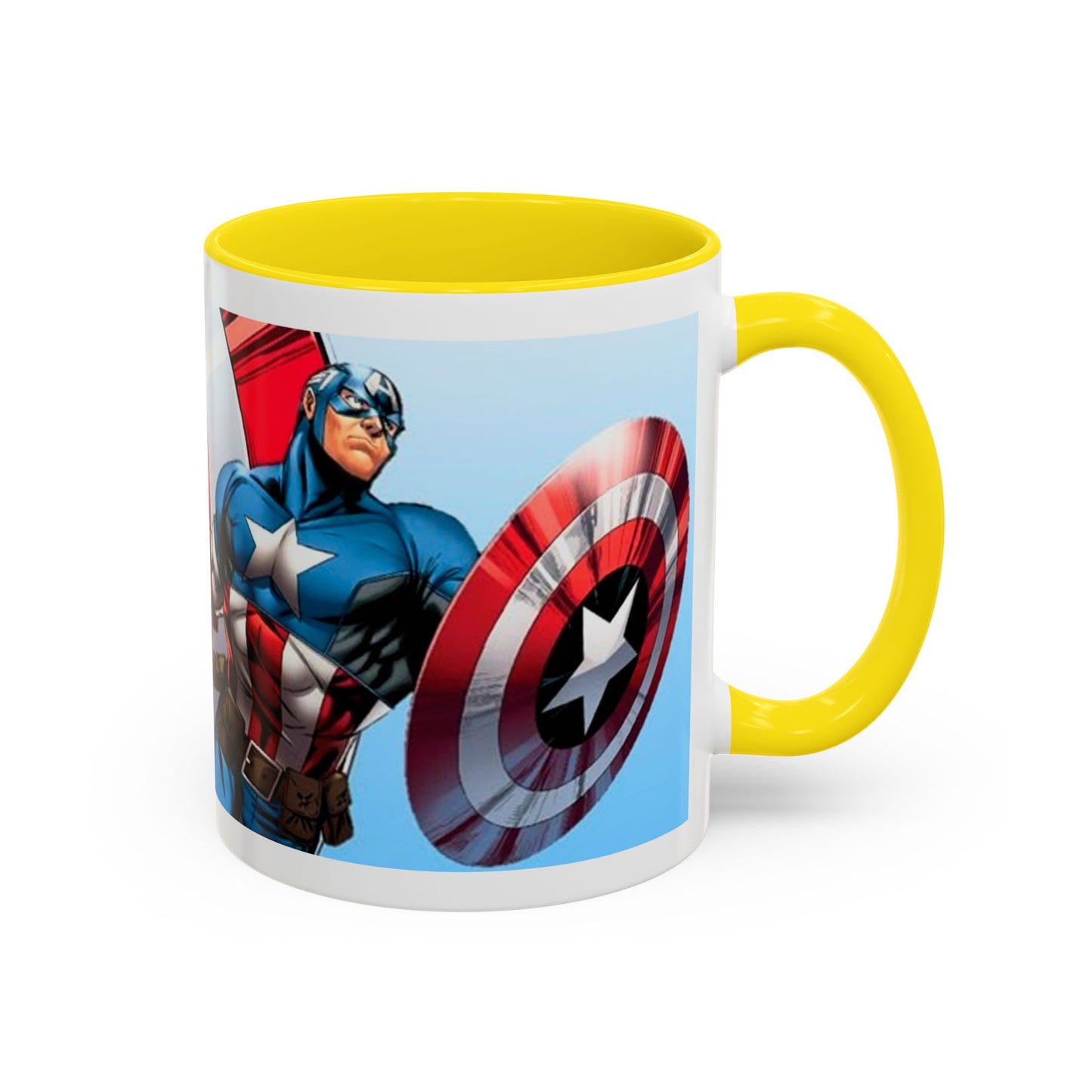 Mug de 11oz con estilos de tus superheroes- (PERSONALIZABLES)