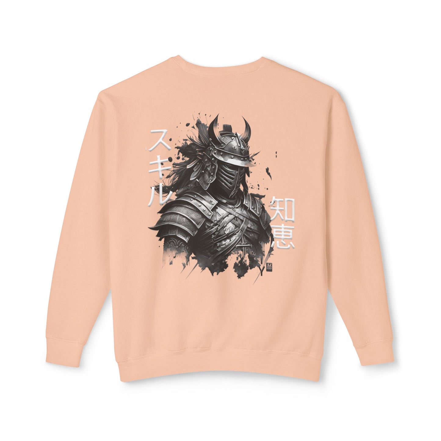 Unisex Lightweight Crewneck Sweatshirt - Samurai Jap