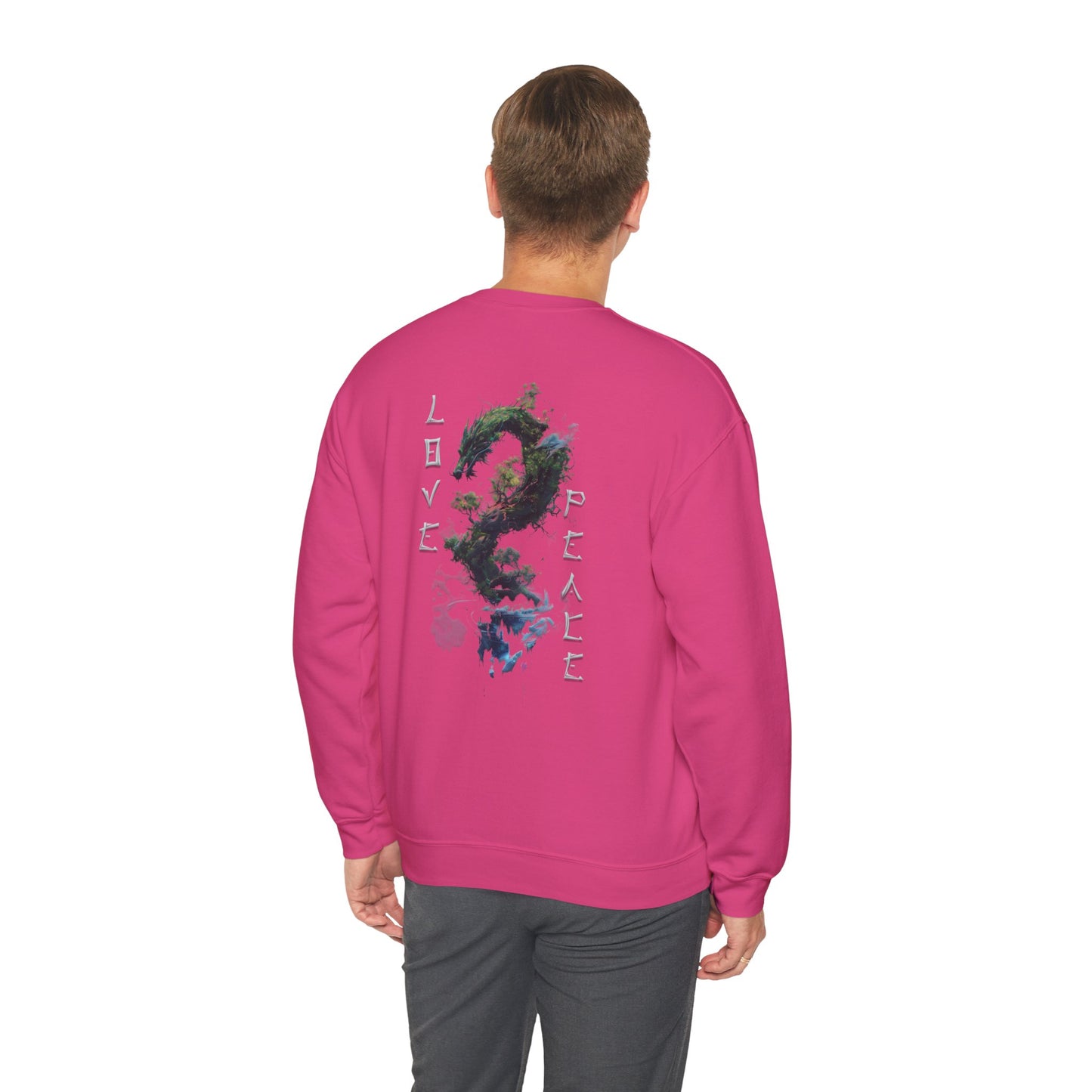 Unisex Heavy Blend™ Crewneck Sweatshirt - Dragon