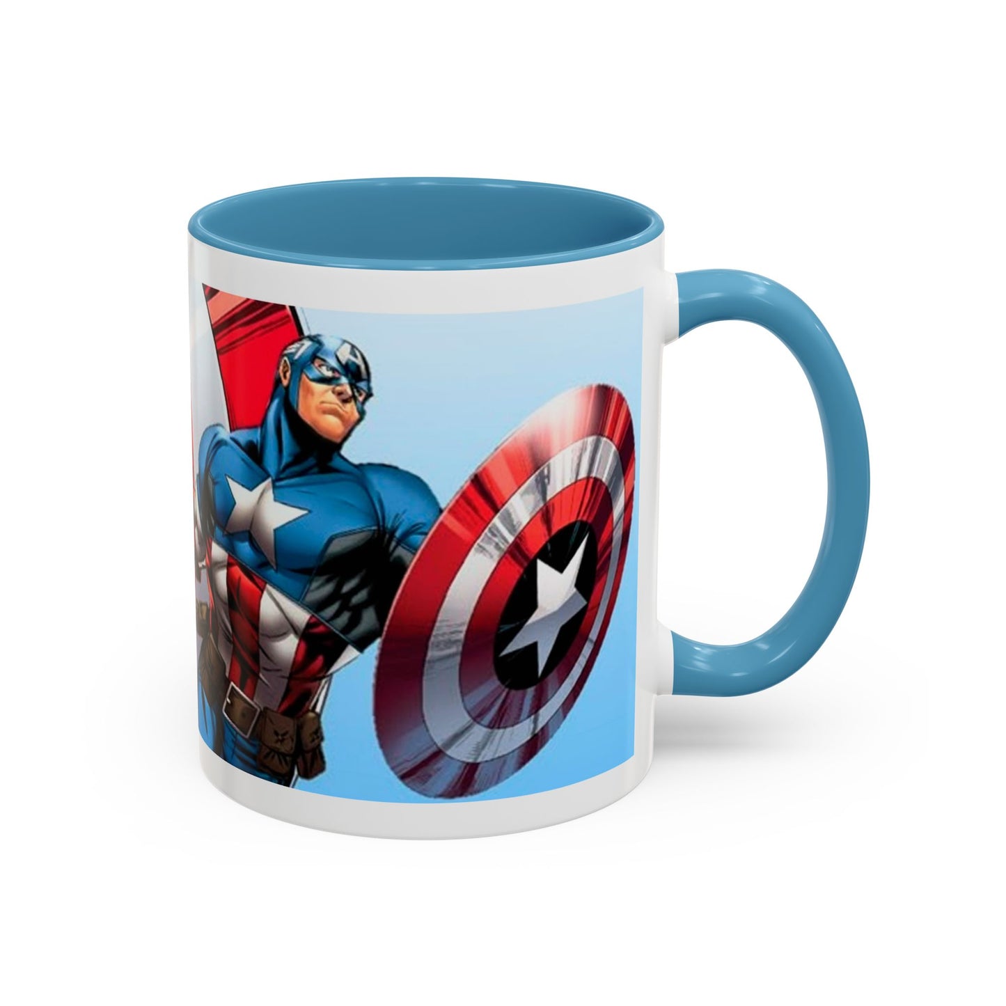 Mug de 11oz con estilos de tus superheroes- (PERSONALIZABLES)