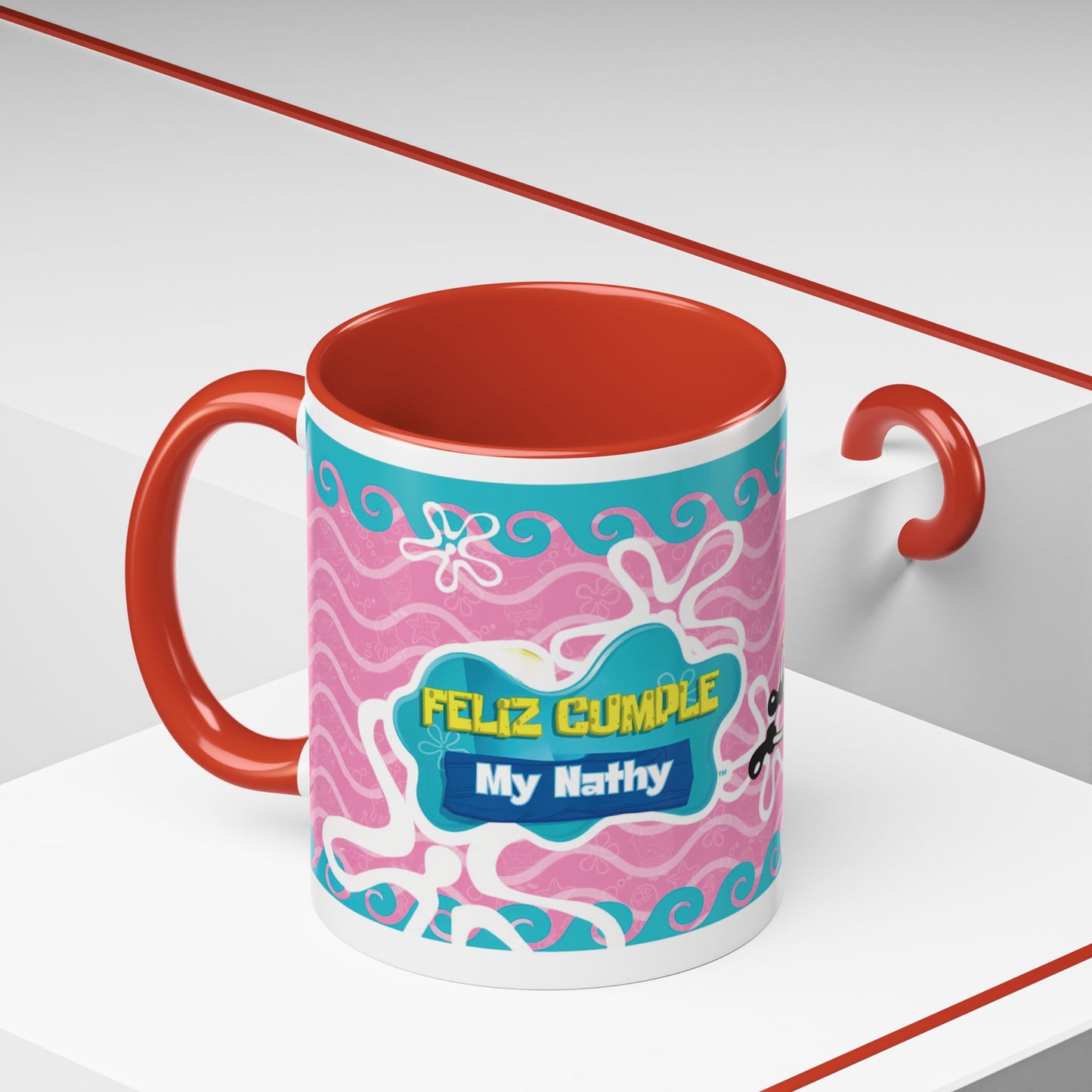 Mug de 11oz con estilos de tus personajes animados - (PERSONALIZABLES)
