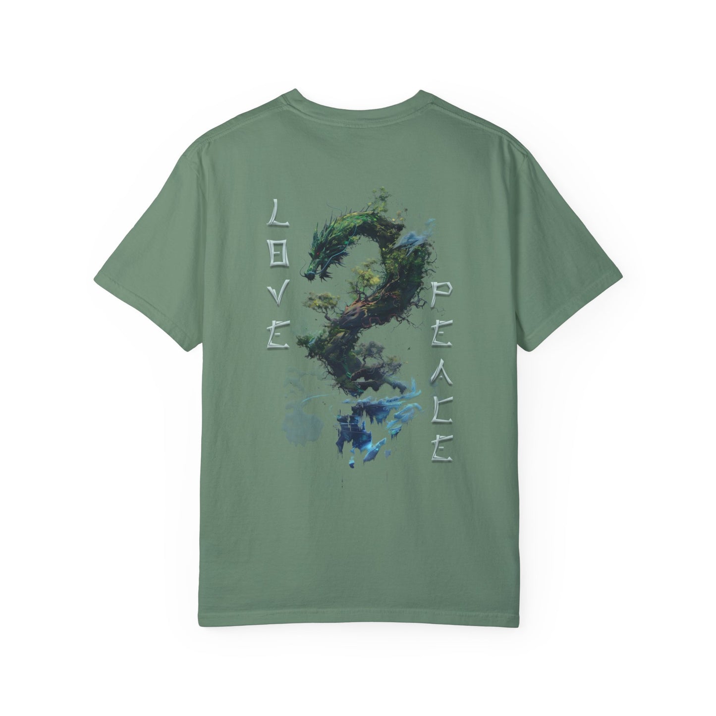 Unisex Garment-Dyed T-shirt - Dragon