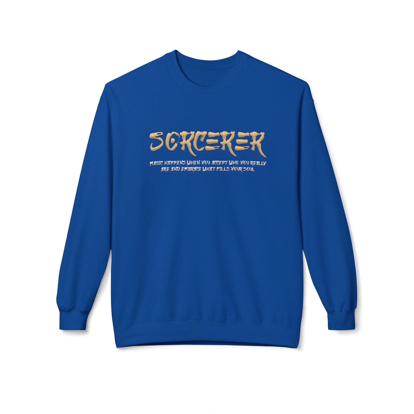 Unisex Midweight Softstyle Fleece Crewneck Sweatshirt - Sorcerer