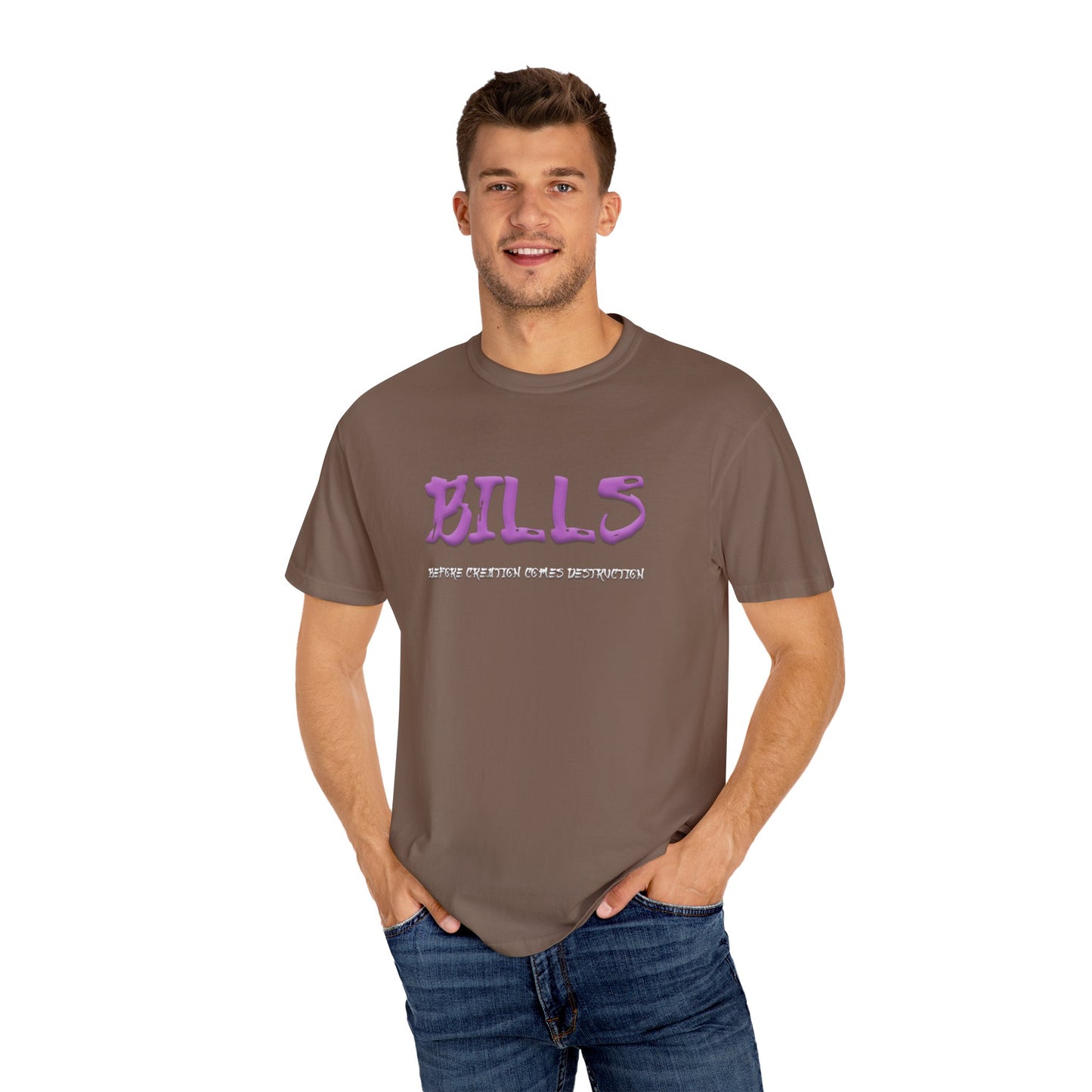 Unisex Garment-Dyed T-shirt - Bills