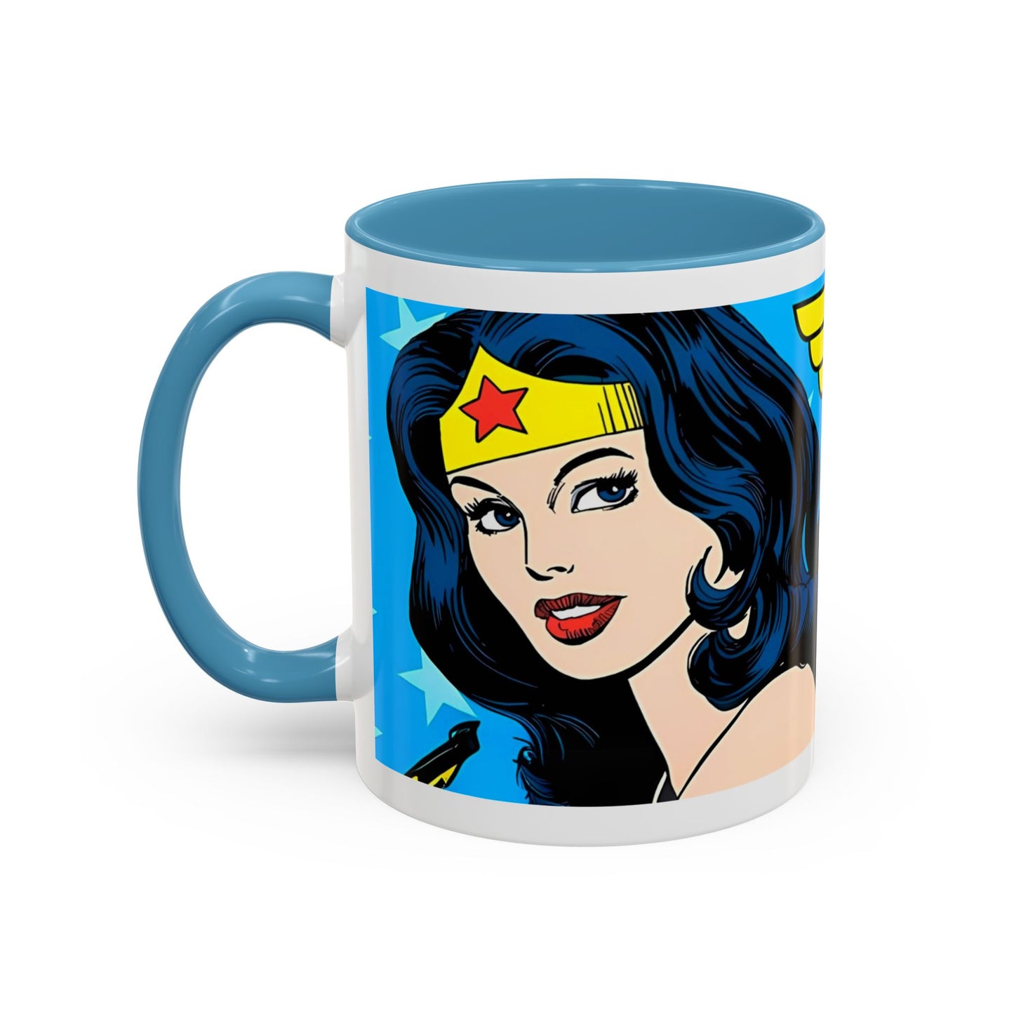 Mug de 11oz con estilos de tus superheroes- (PERSONALIZABLES)