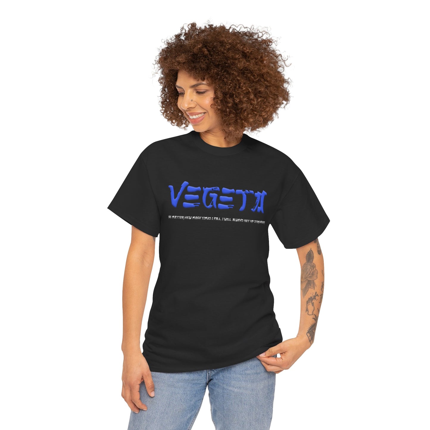 Unisex Heavy Cotton Tee  -  Vegeta