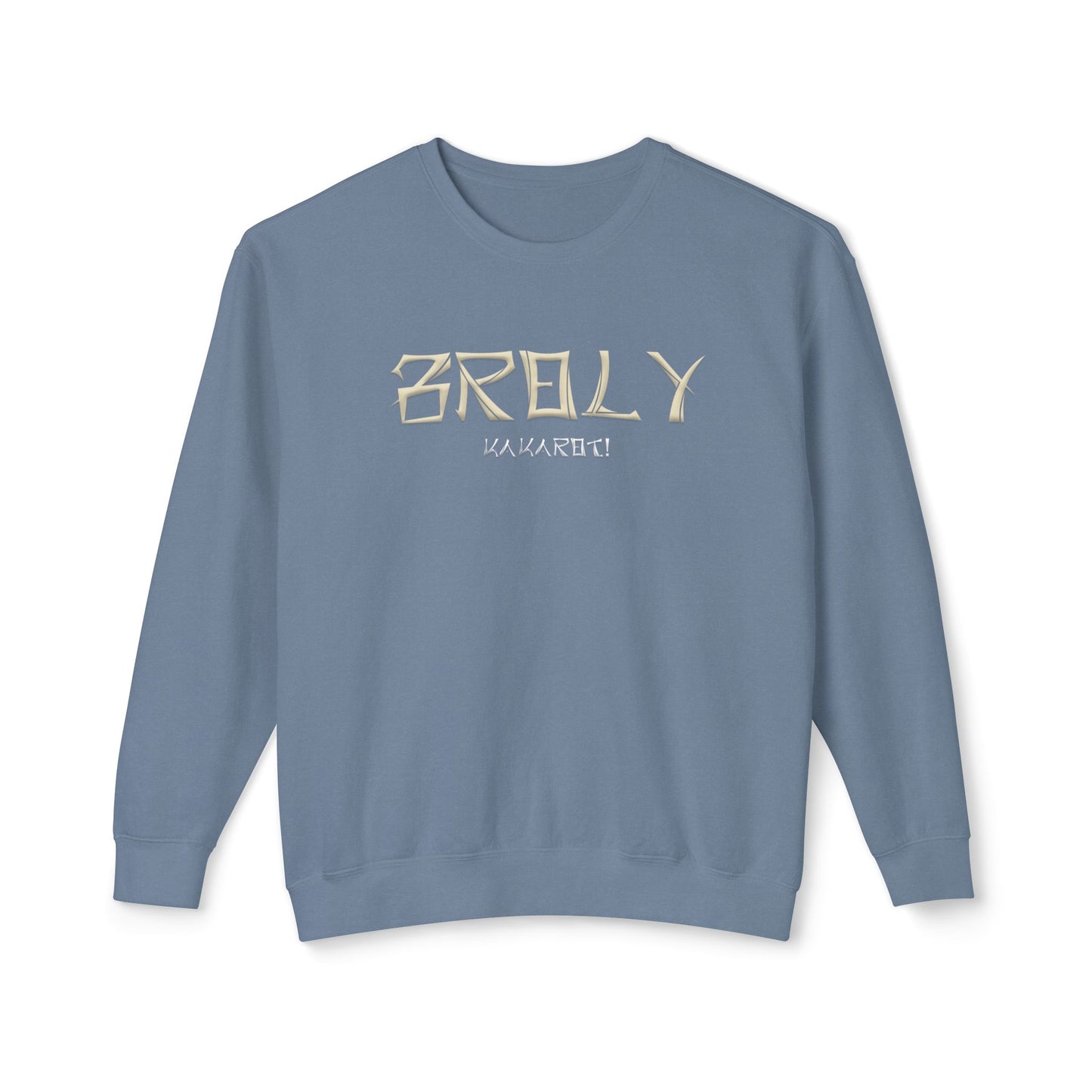 Unisex Lightweight Crewneck Sweatshirt - Broly