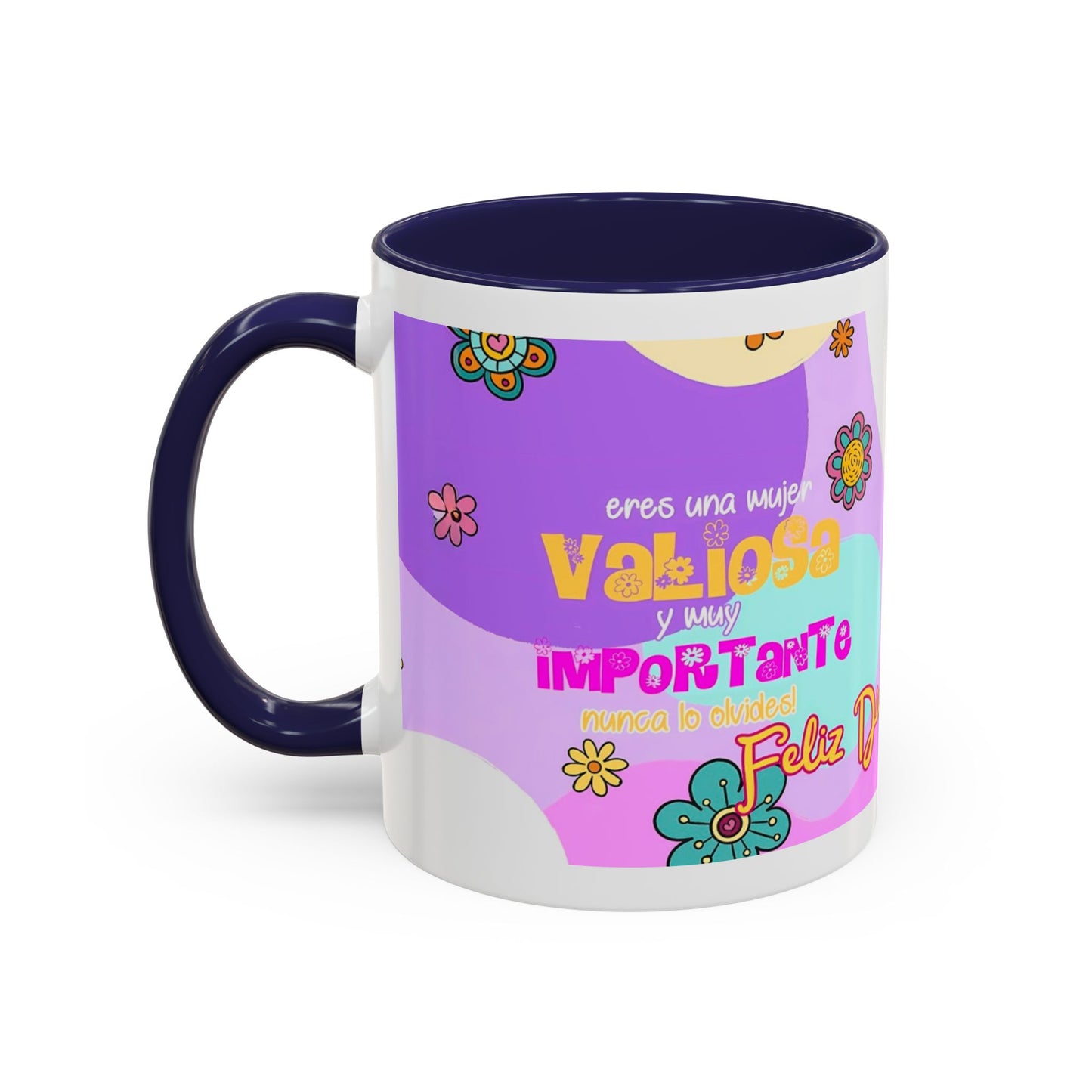 Mug de 11oz con mensajes personalizados - (PERSONALIZABLES)