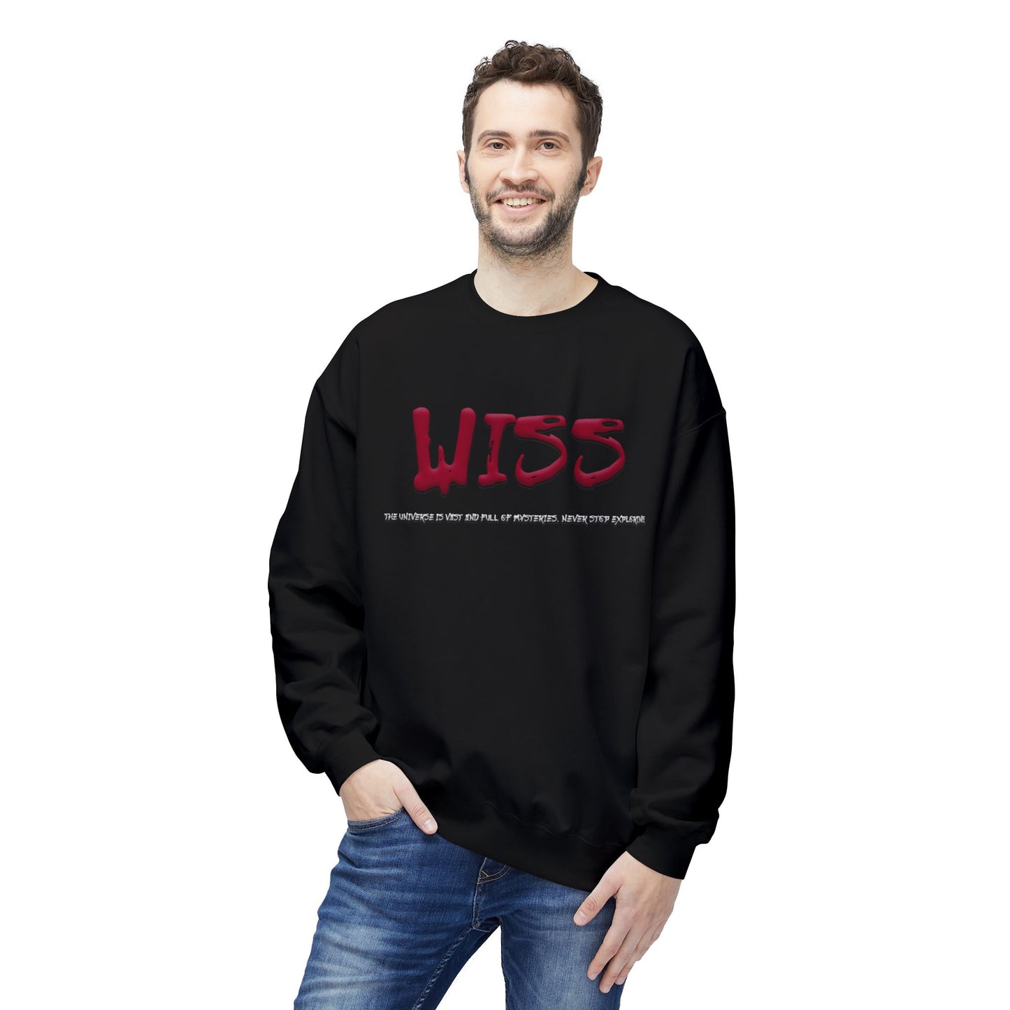 Unisex Midweight Softstyle Fleece Crewneck Sweatshirt - Wiss