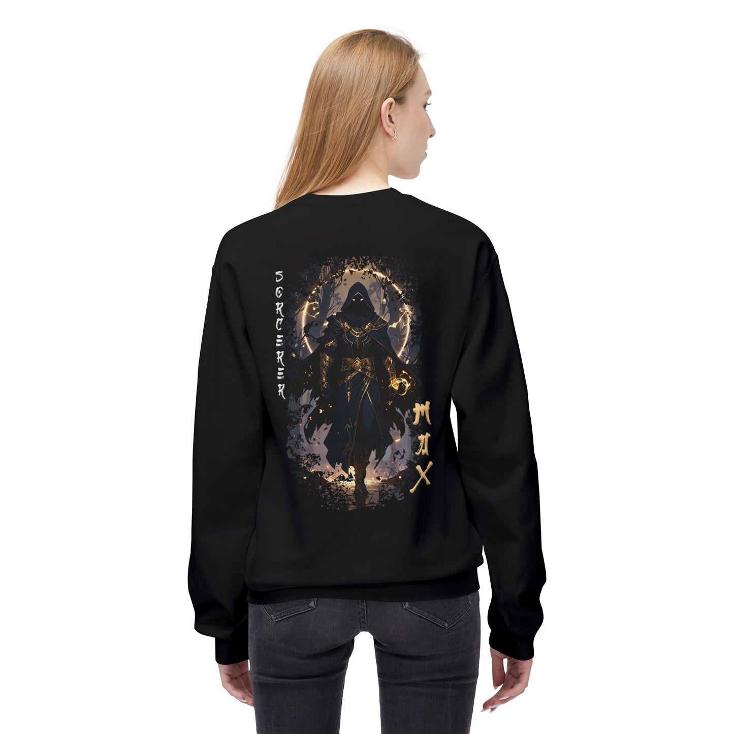 Unisex Midweight Softstyle Fleece Crewneck Sweatshirt - Sorcerer