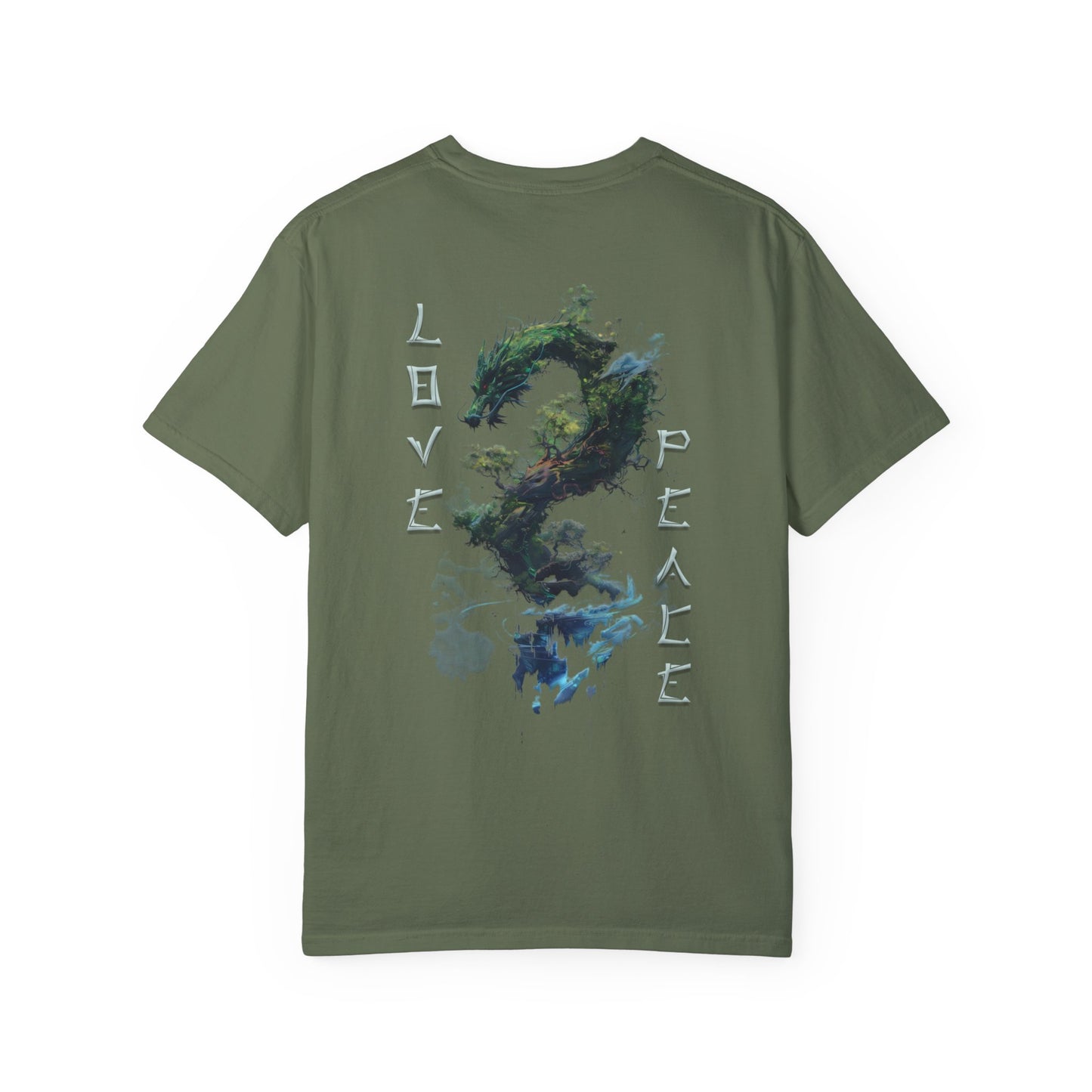 Unisex Garment-Dyed T-shirt - Dragon