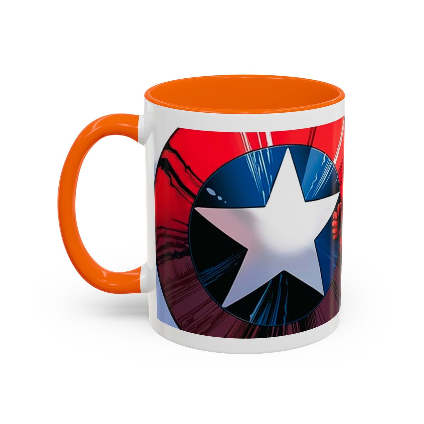 Mug de 11oz con estilos de tus superheroes- (PERSONALIZABLES)