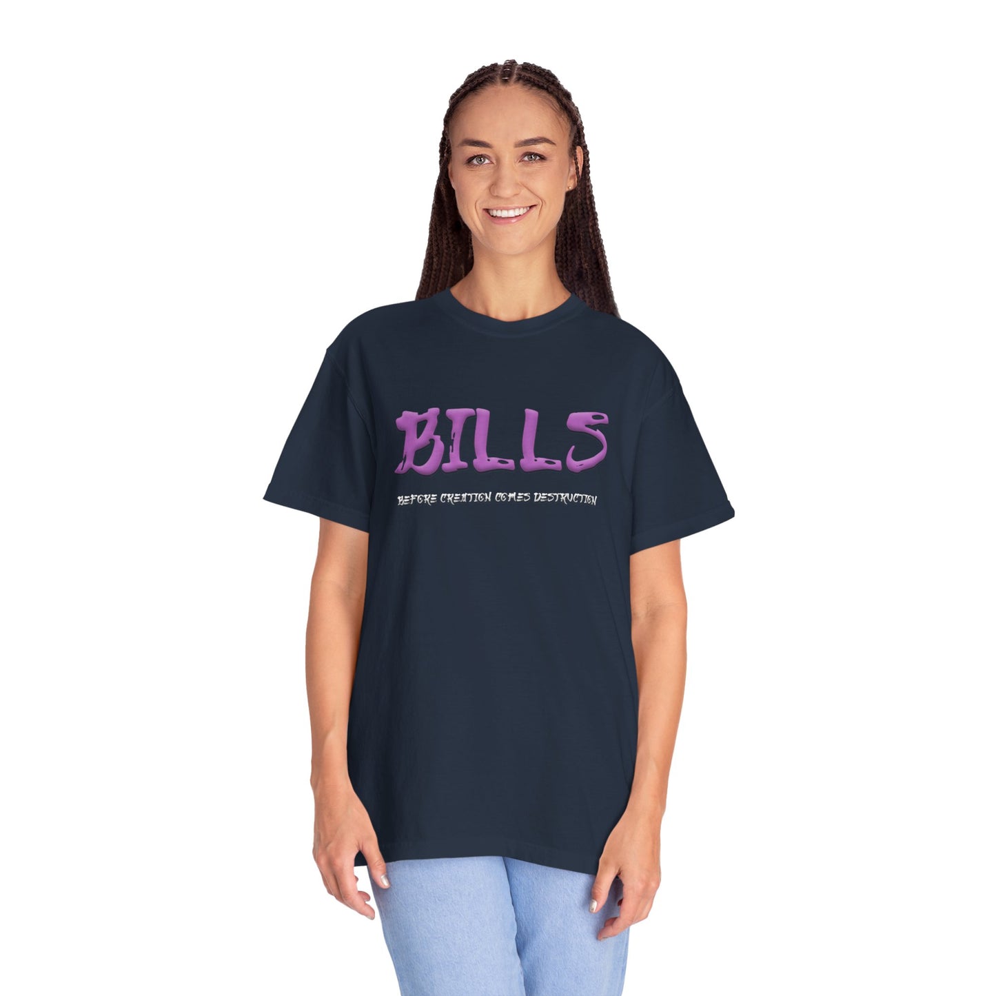 Unisex Garment-Dyed T-shirt - Bills