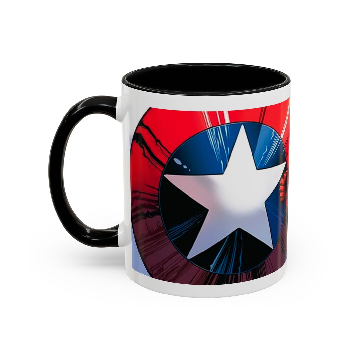 Mug de 11oz con estilos de tus superheroes- (PERSONALIZABLES)