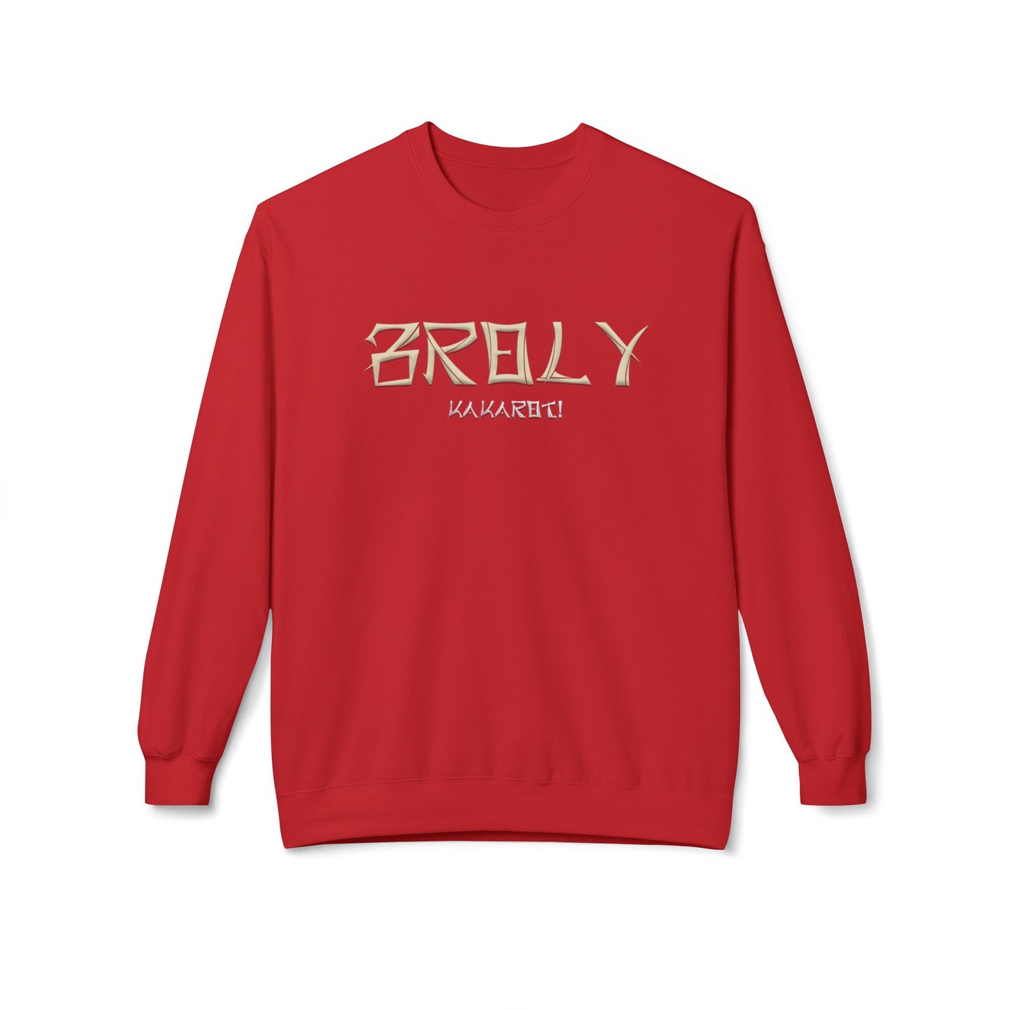 Unisex Midweight Softstyle Fleece Crewneck Sweatshirt - Broly