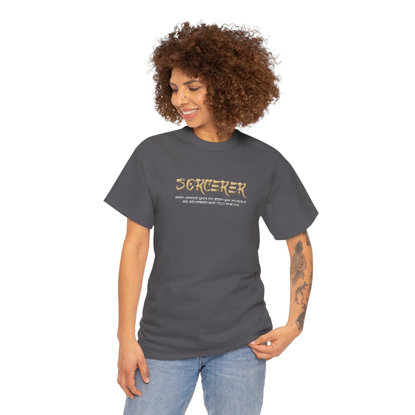 Unisex Heavy Cotton Tee - Sorcerer