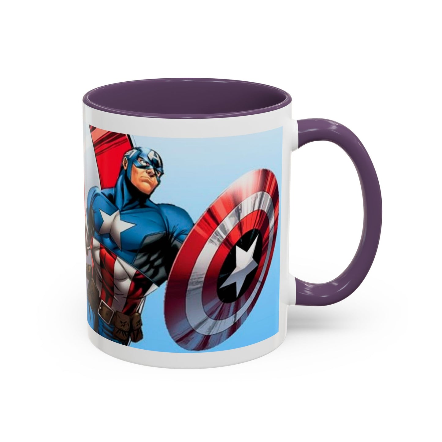 Mug de 11oz con estilos de tus superheroes- (PERSONALIZABLES)