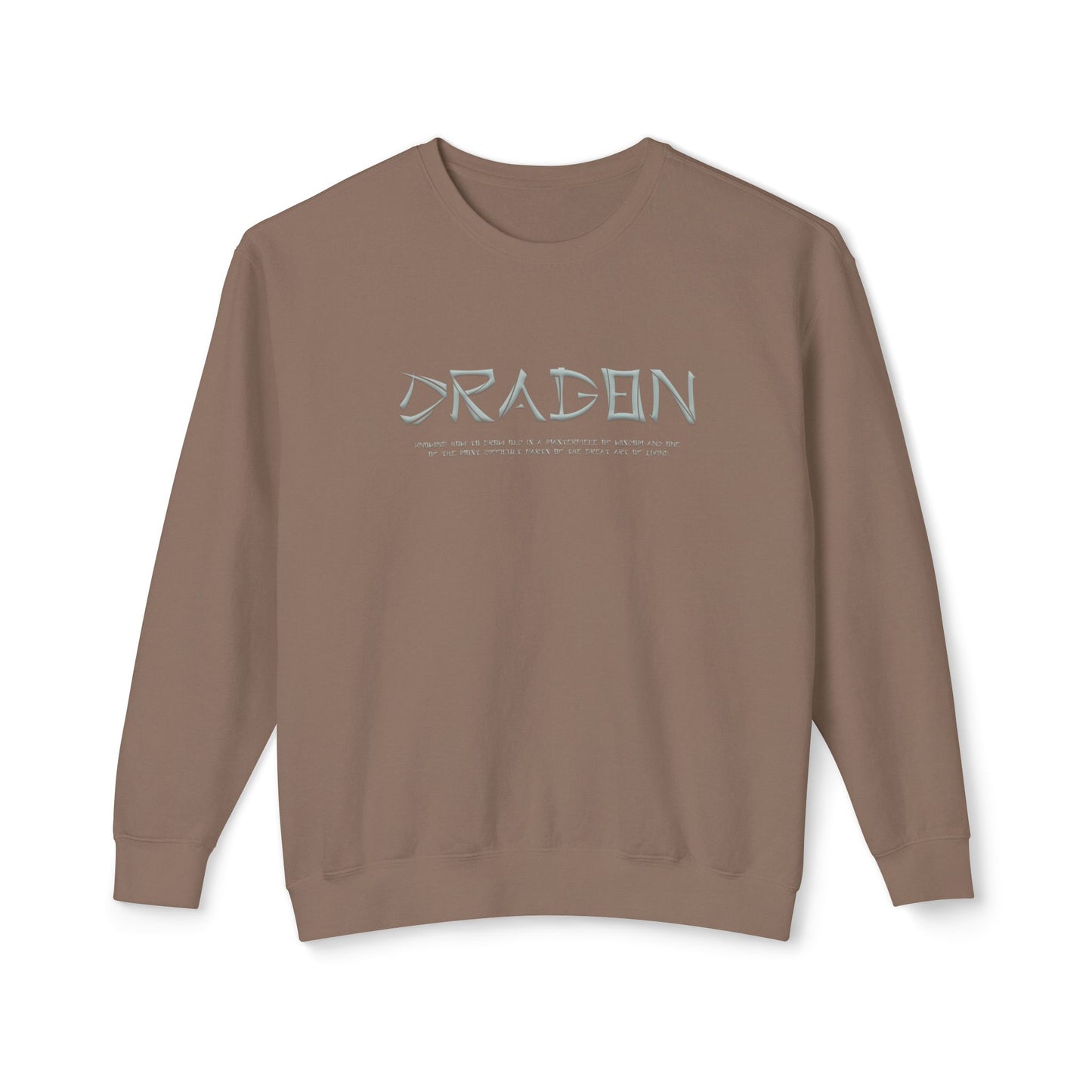 Unisex Lightweight Crewneck Sweatshirt - Dragon