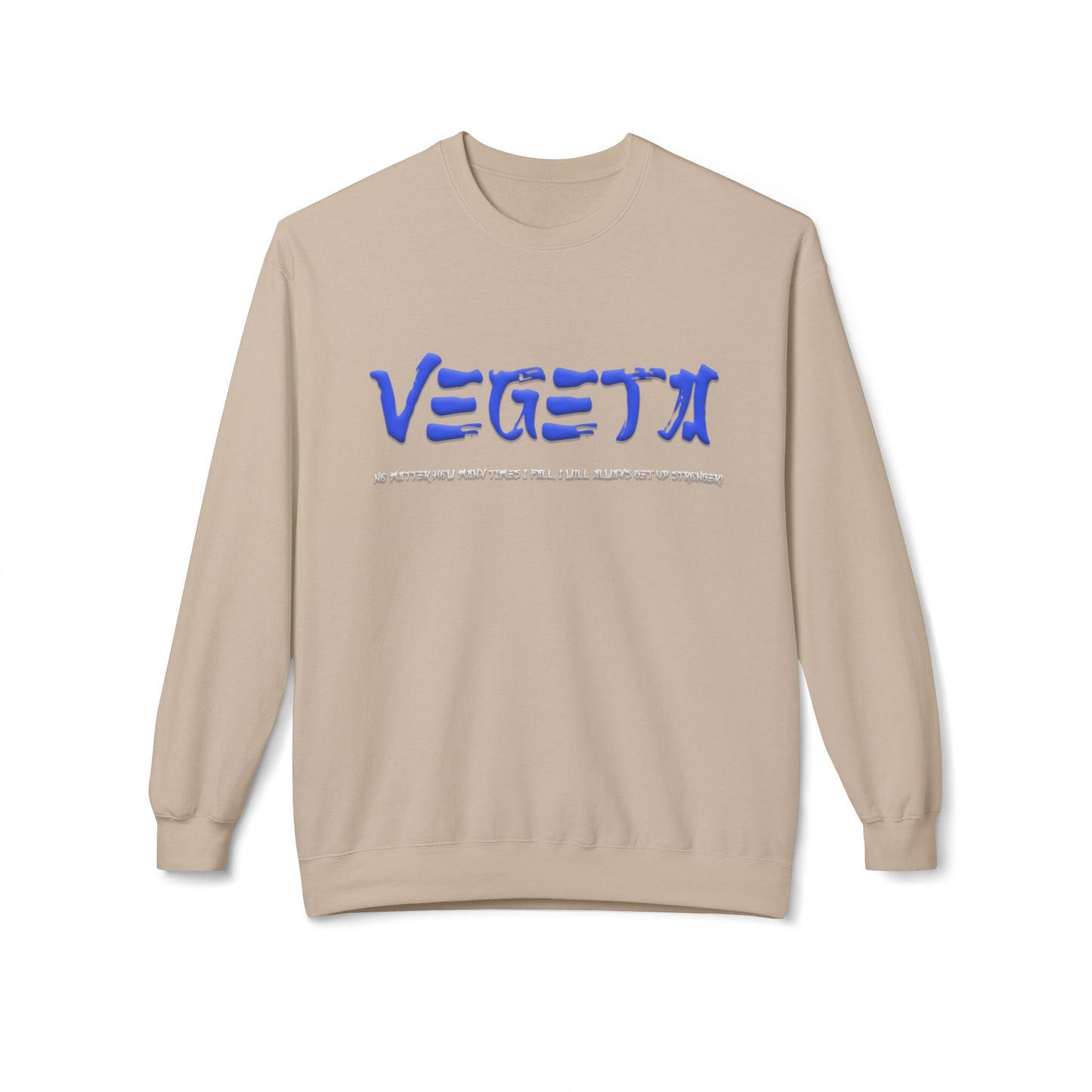 Unisex Midweight Softstyle Fleece Crewneck Sweatshirt - Vegeta