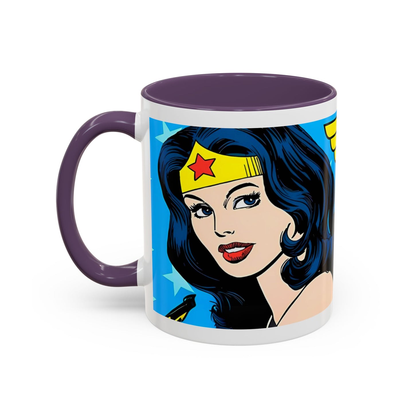 Mug de 11oz con estilos de tus superheroes- (PERSONALIZABLES)