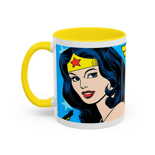 Mug de 11oz con estilos de tus superheroes- (PERSONALIZABLES)