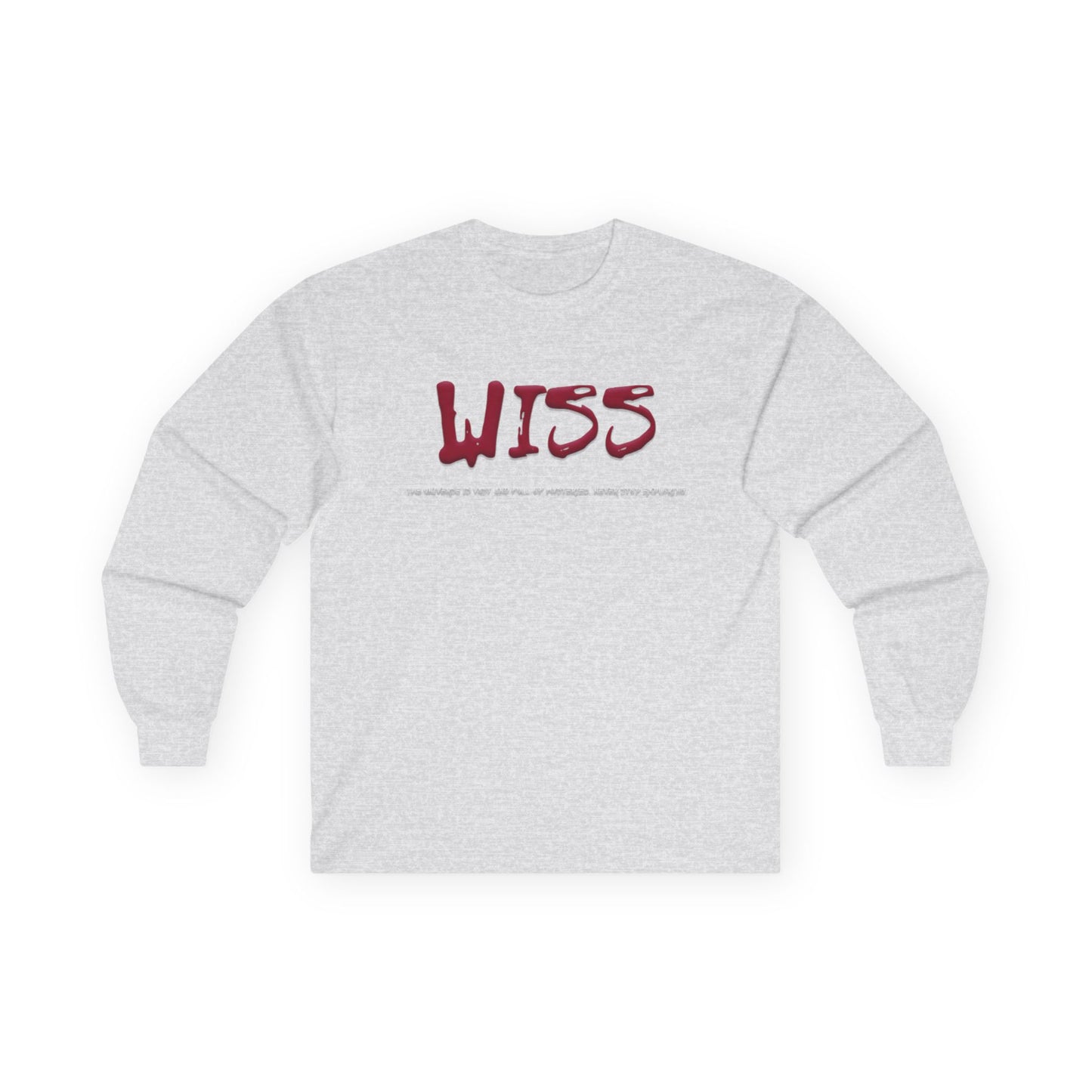 Unisex Ultra Cotton Long Sleeve Tee - Wiss